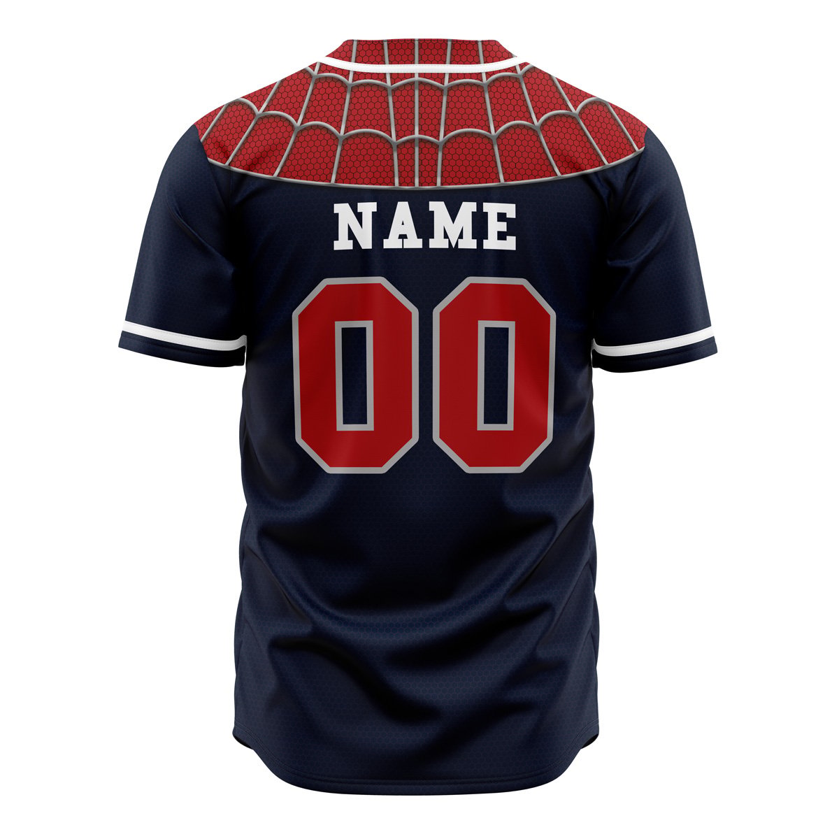 Personalized Spiderman Cosplay Marvel Baseball Jersey