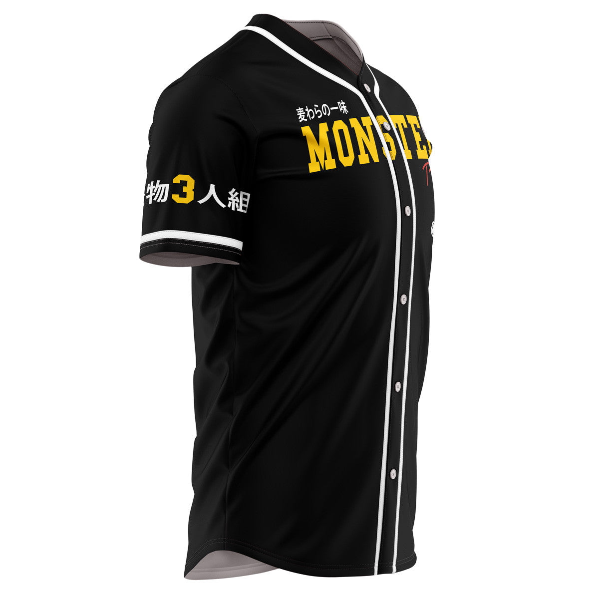 Personalized Monster Trio One Piece Baseball Jersey