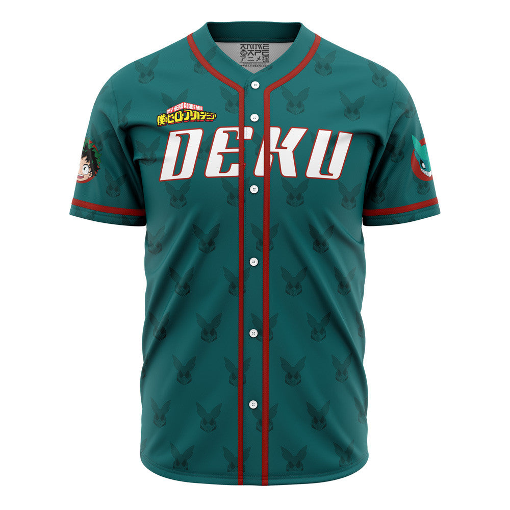 Personalized Deku My Hero Academia Baseball Jersey