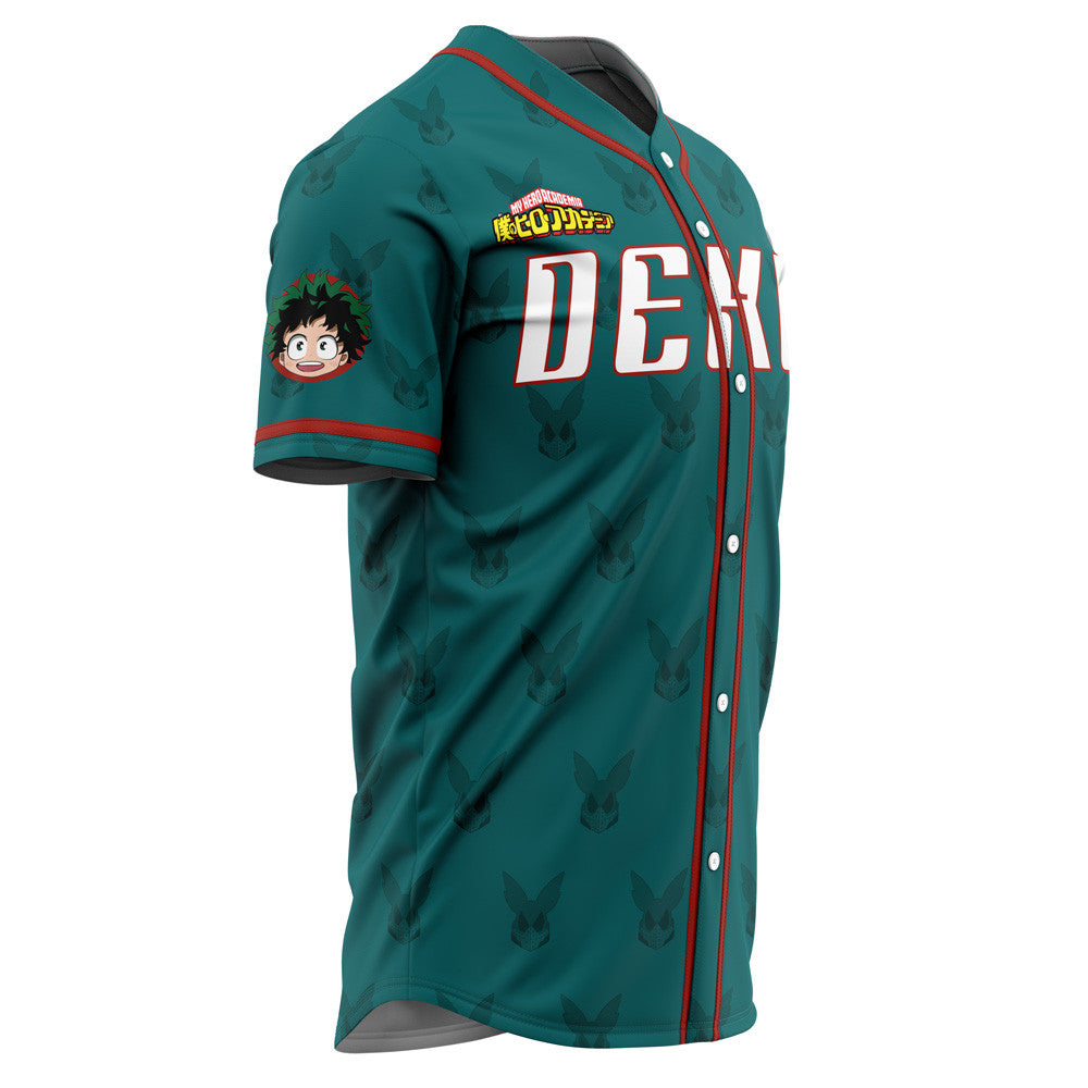 Personalized Deku My Hero Academia Baseball Jersey