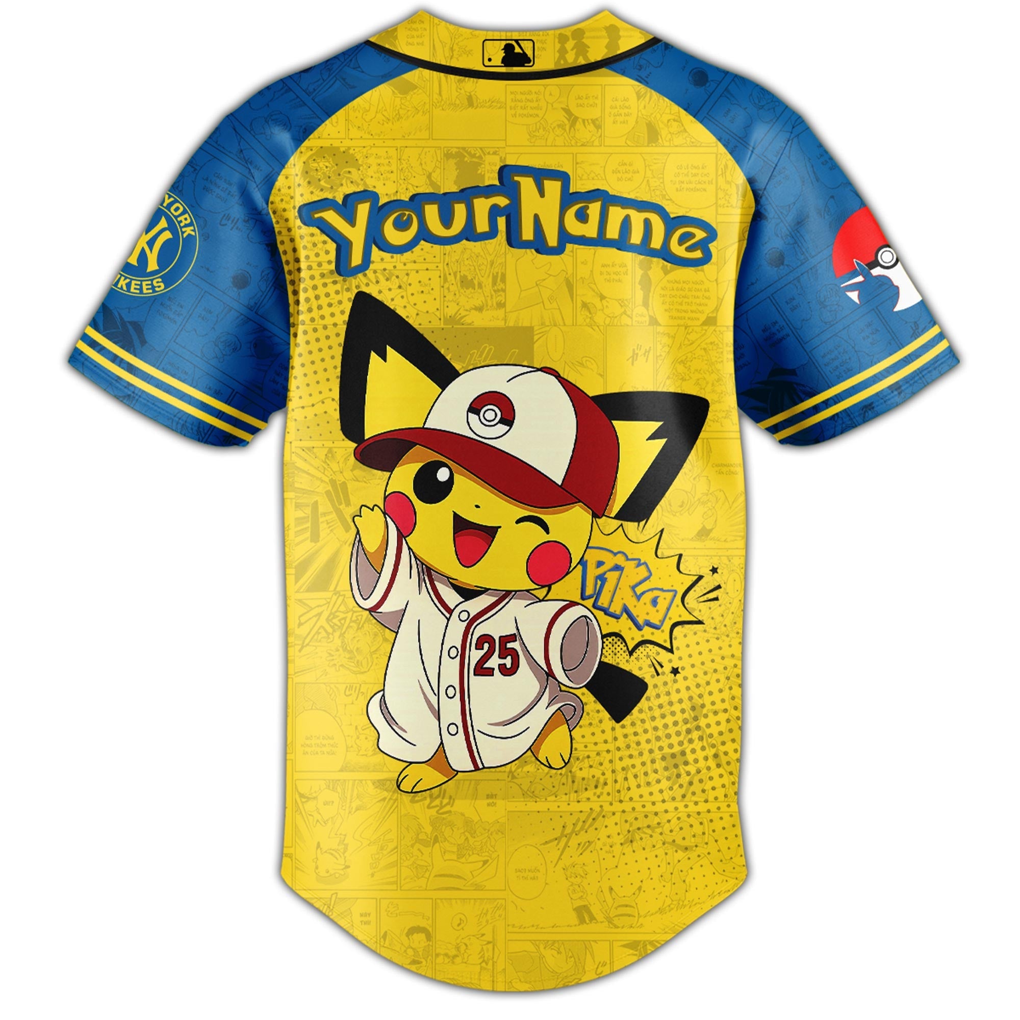 New York Yankees × Pokémon GO Night 2025 Limited Edition Jersey
