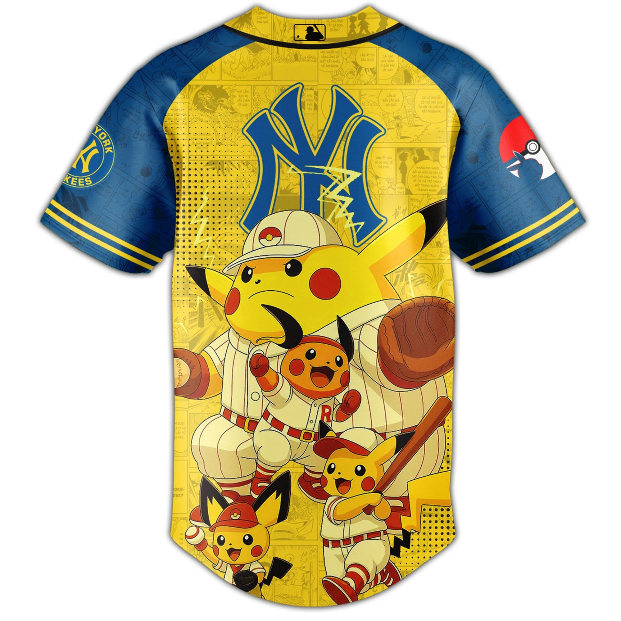 New York Yankees MLB × Pokémon GO Night 2025 Limited Edition Jersey