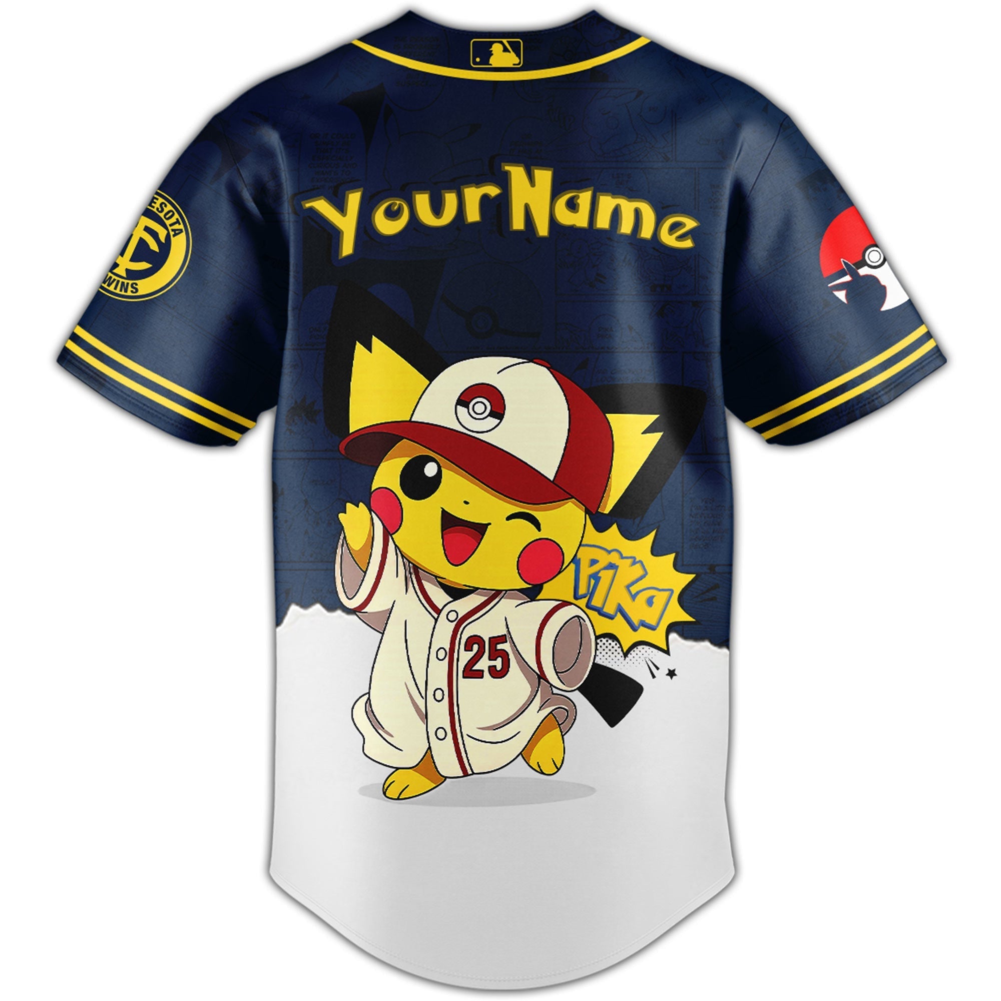 Minnesota Twins V2 × Pokémon GO Night 2025 Limited Edition Jersey