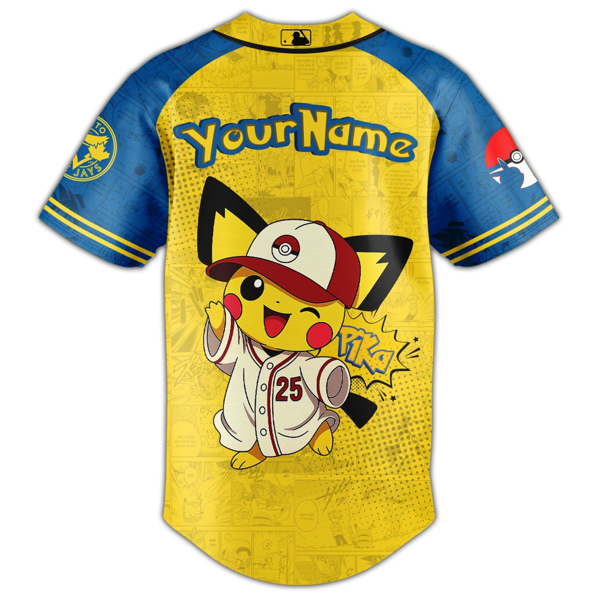 Toronto Blue Jays × Pokémon GO Night 2025 Limited Edition Jersey