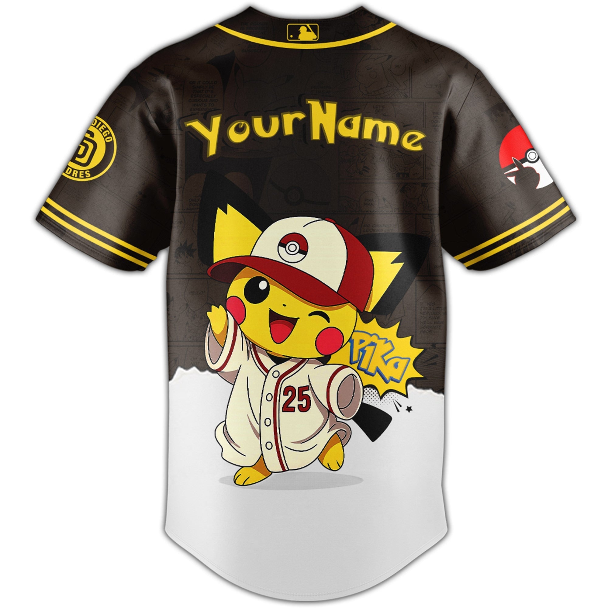 San Diego Padres V2 × Pokémon GO Night 2025 Limited Edition Jersey