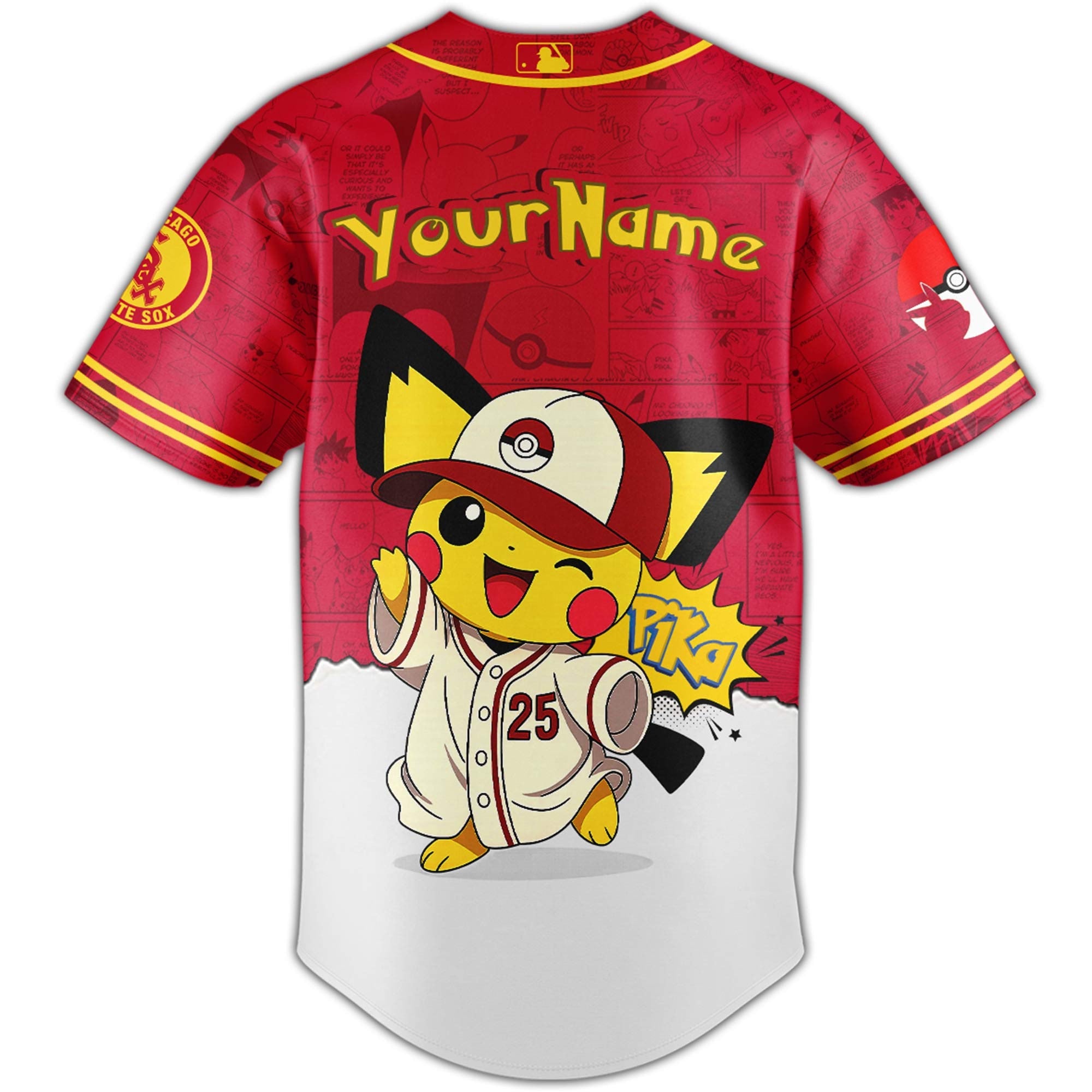 Chicago White Sox V2 × Pokémon GO Night 2025 Limited Edition Jersey