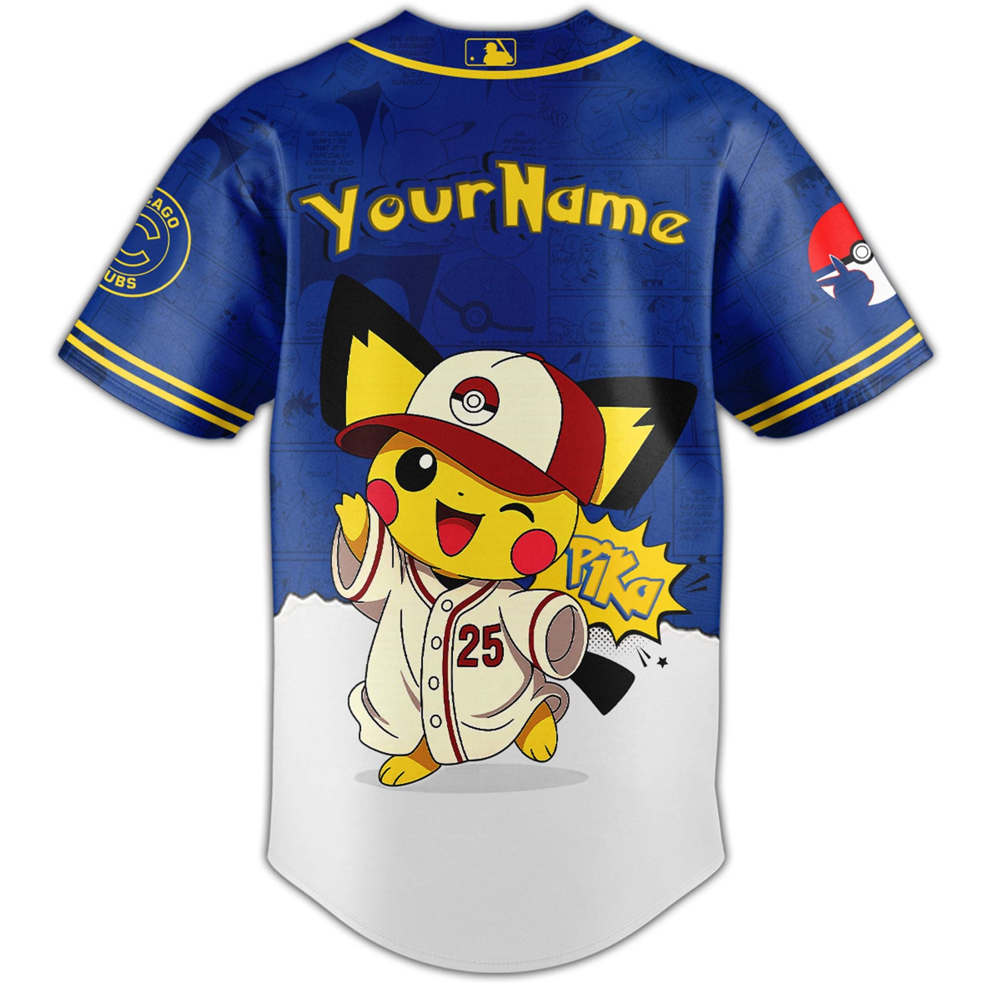Chicago Cubs V2 × Pokémon GO Night 2025 Limited Edition Jersey