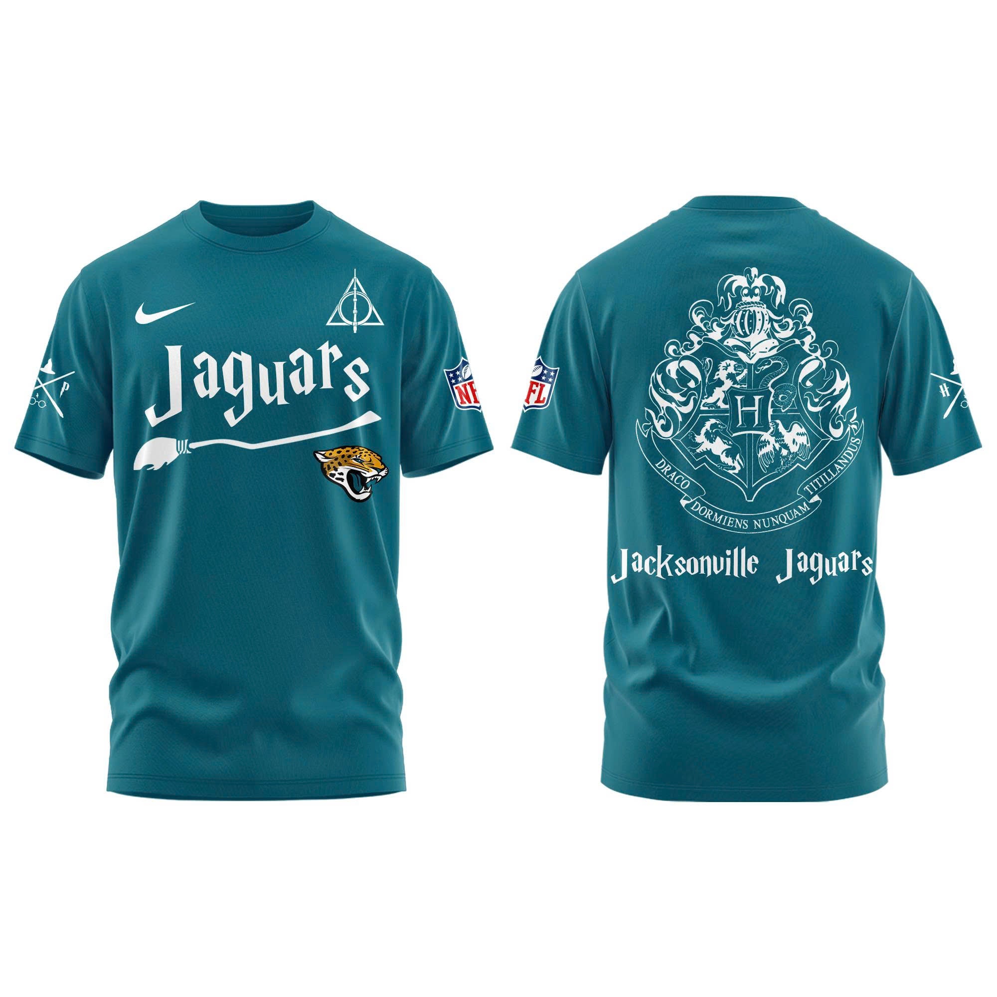 Jacksonville Jaguars Harry Potter Combo Tshirt | Jogger | Cap