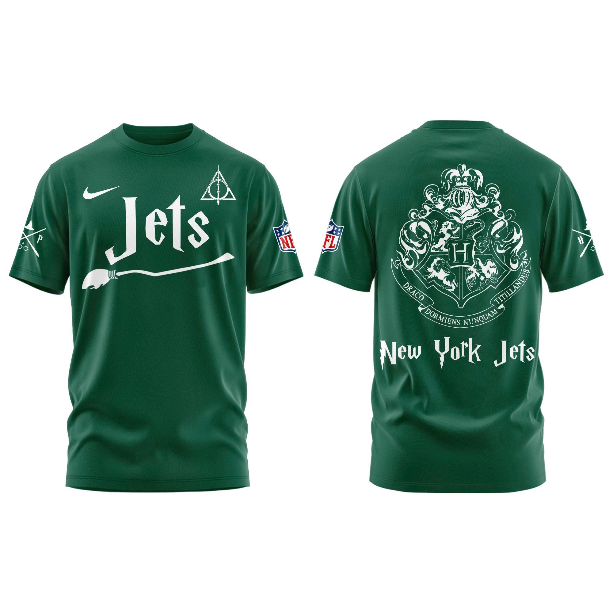 New York Jets Harry Potter Combo Tshirt | Jogger | Cap