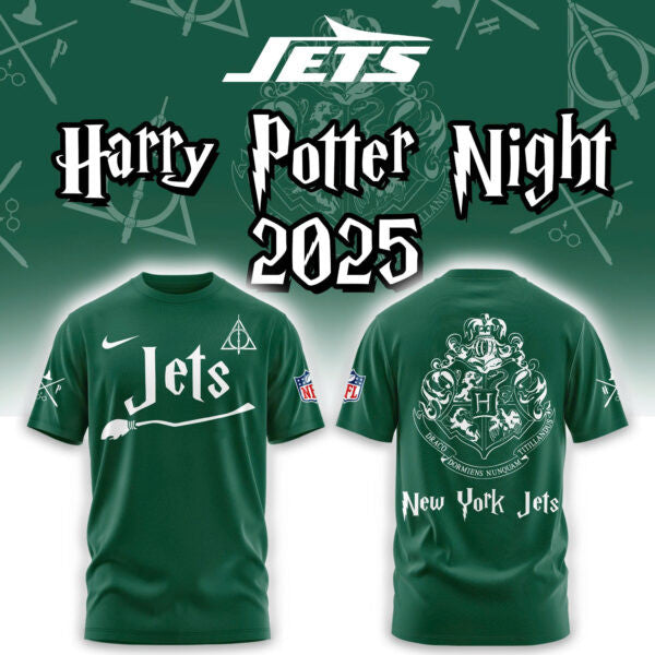 New York Jets Harry Potter Combo Tshirt | Jogger | Cap