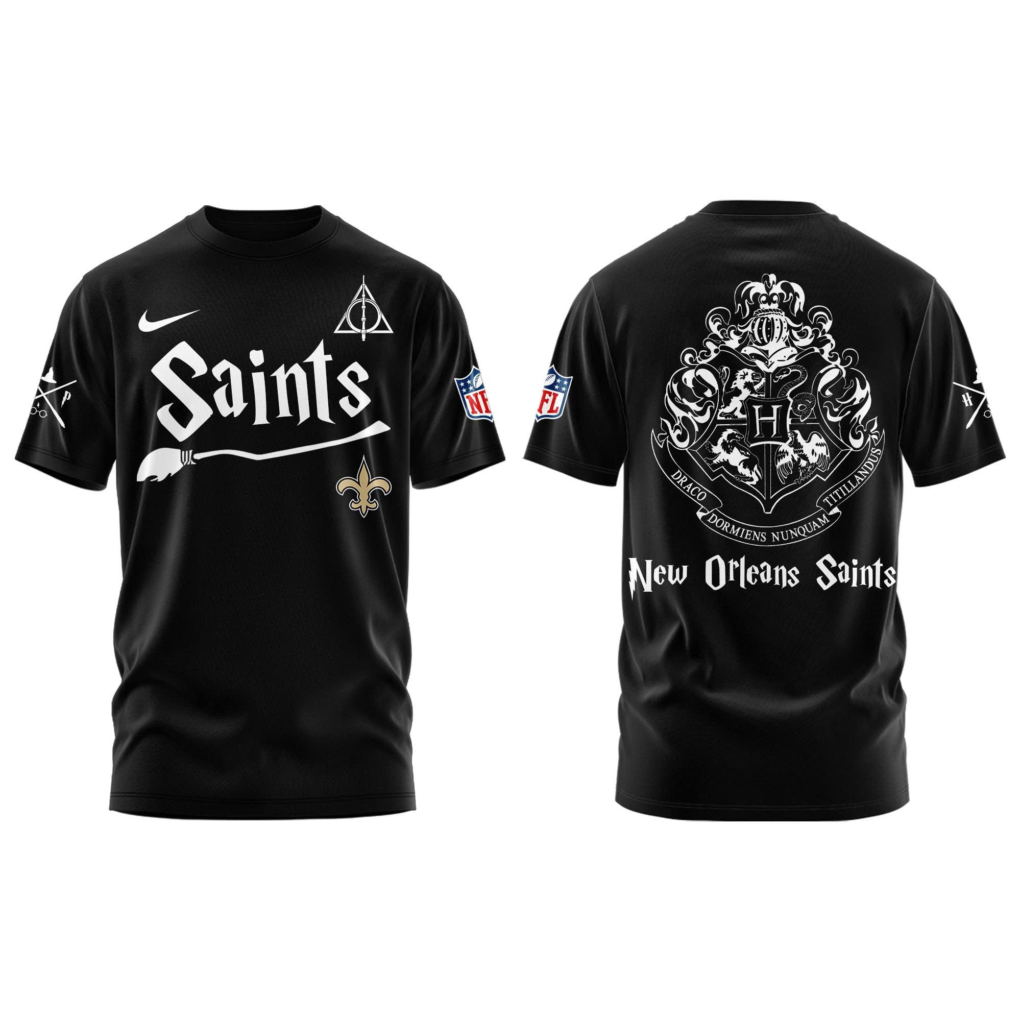 New Orleans Saints Harry Potter Combo Tshirt | Jogger | Cap