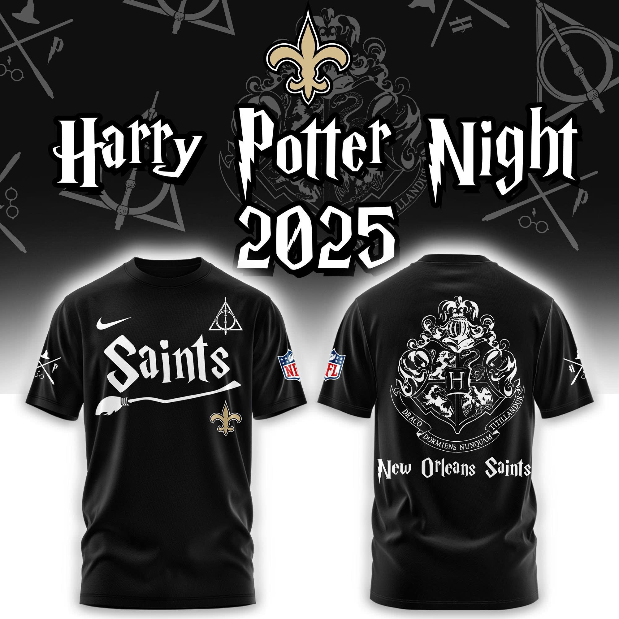 New Orleans Saints Harry Potter Combo Tshirt | Jogger | Cap
