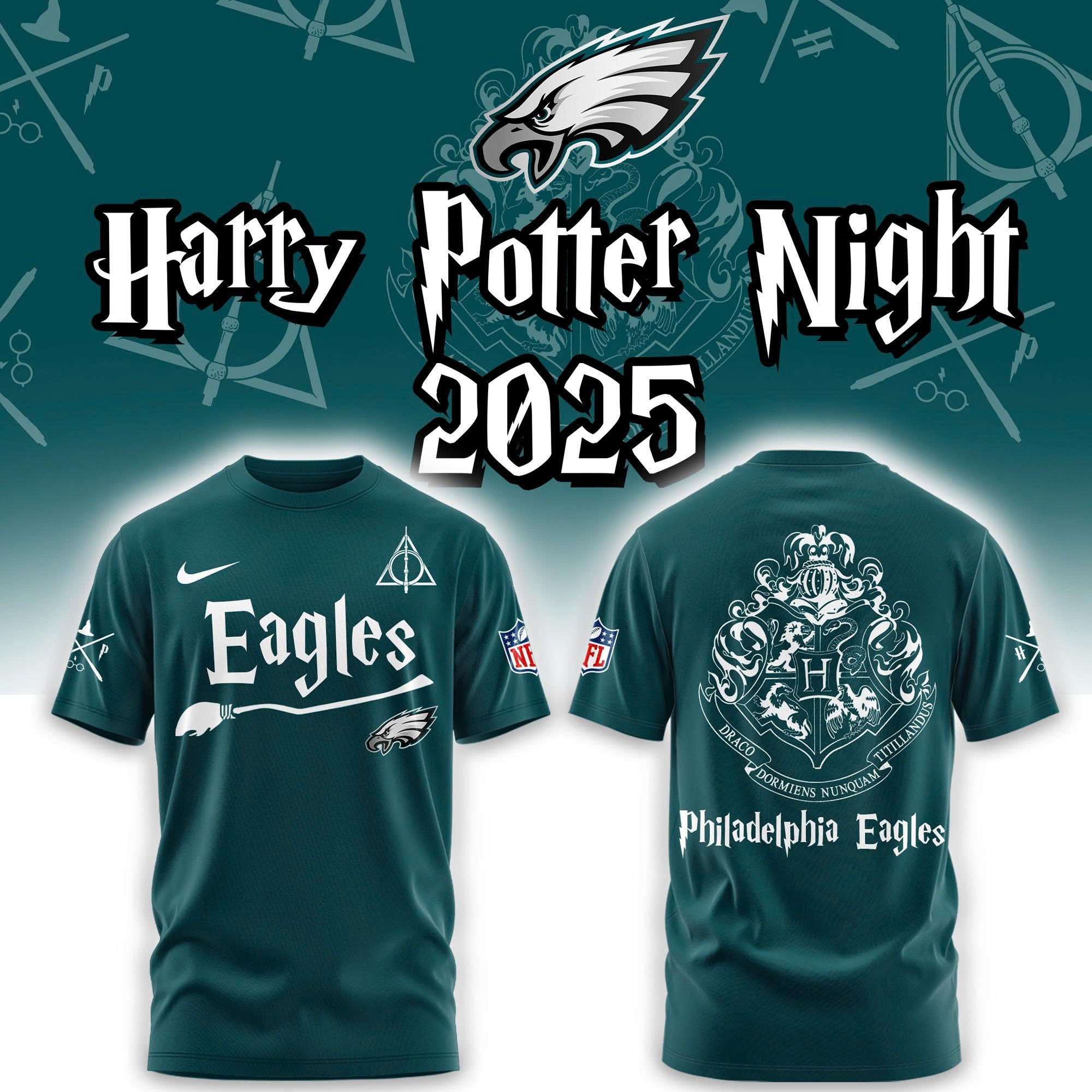 Philadelphia Eagles Harry Potter Combo Tshirt | Jogger | Cap