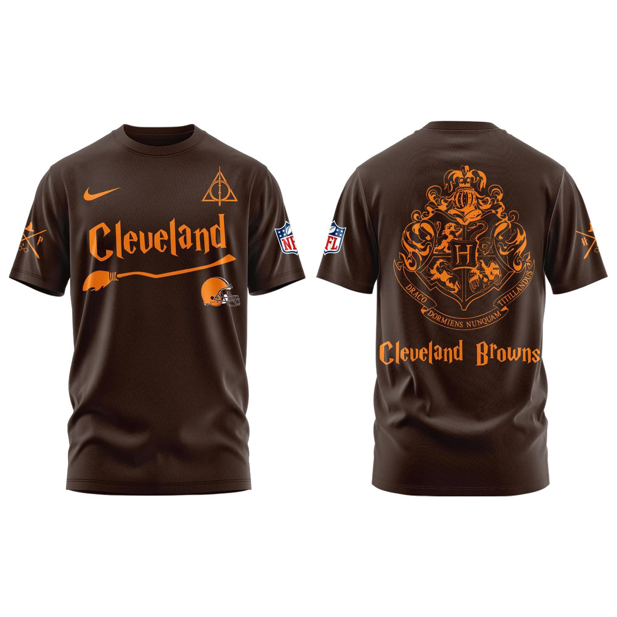 Cleveland Browns Harry Potter Combo Tshirt | Jogger | Cap