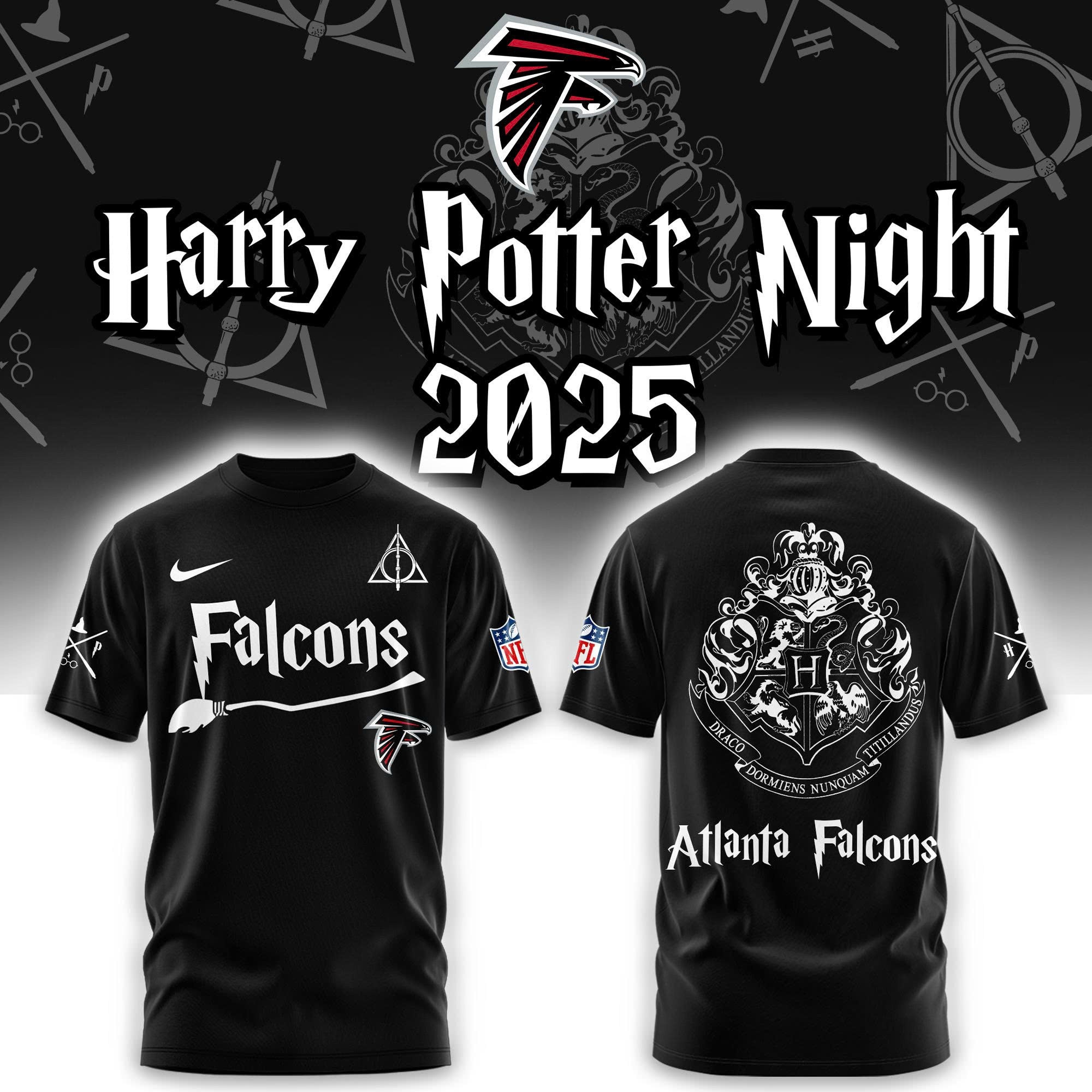 Atlanta Falcons Harry Potter Combo Tshirt | Jogger | Cap