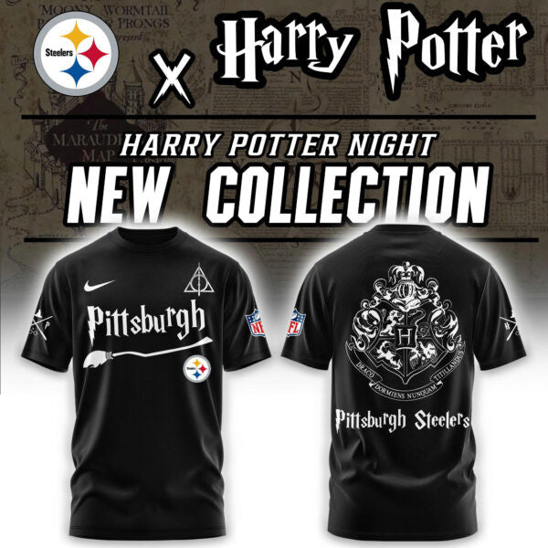 Pittsburgh Steelers Harry Potter Combo Tshirt | Jogger | Cap
