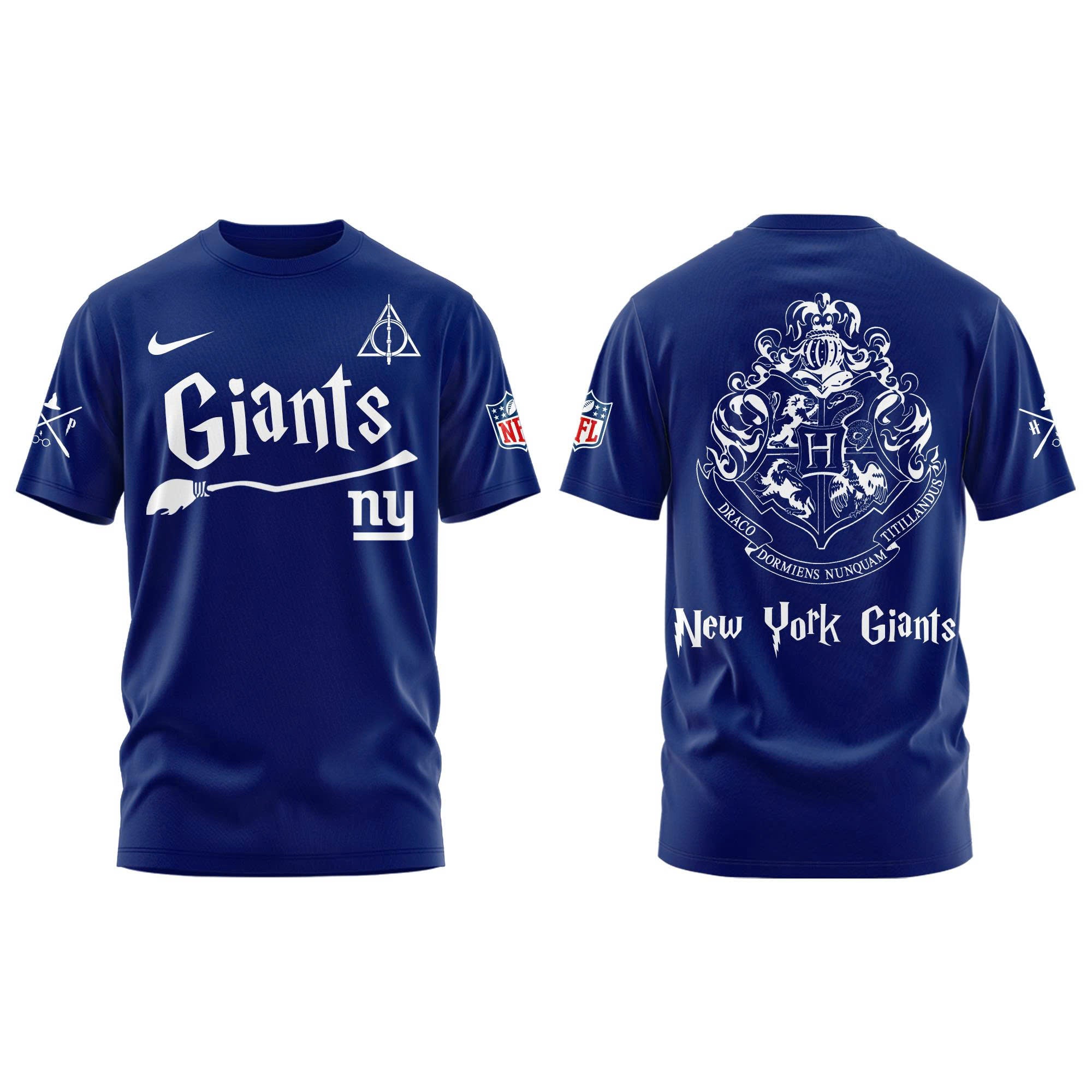 New York Giants Potter Combo Tshirt | Jogger | Cap