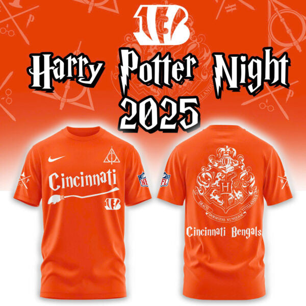 Cincinnati Bengals Harry Potter Combo Tshirt | Jogger | Cap
