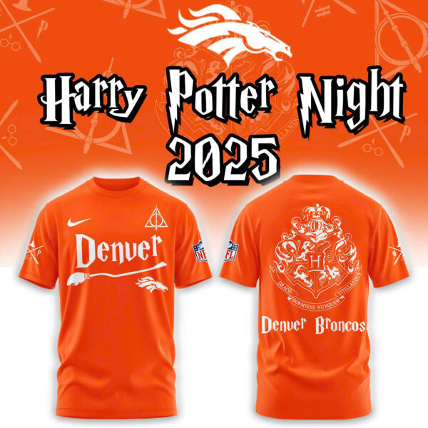 Denver Broncos Harry Potter Combo Tshirt | Jogger | Cap
