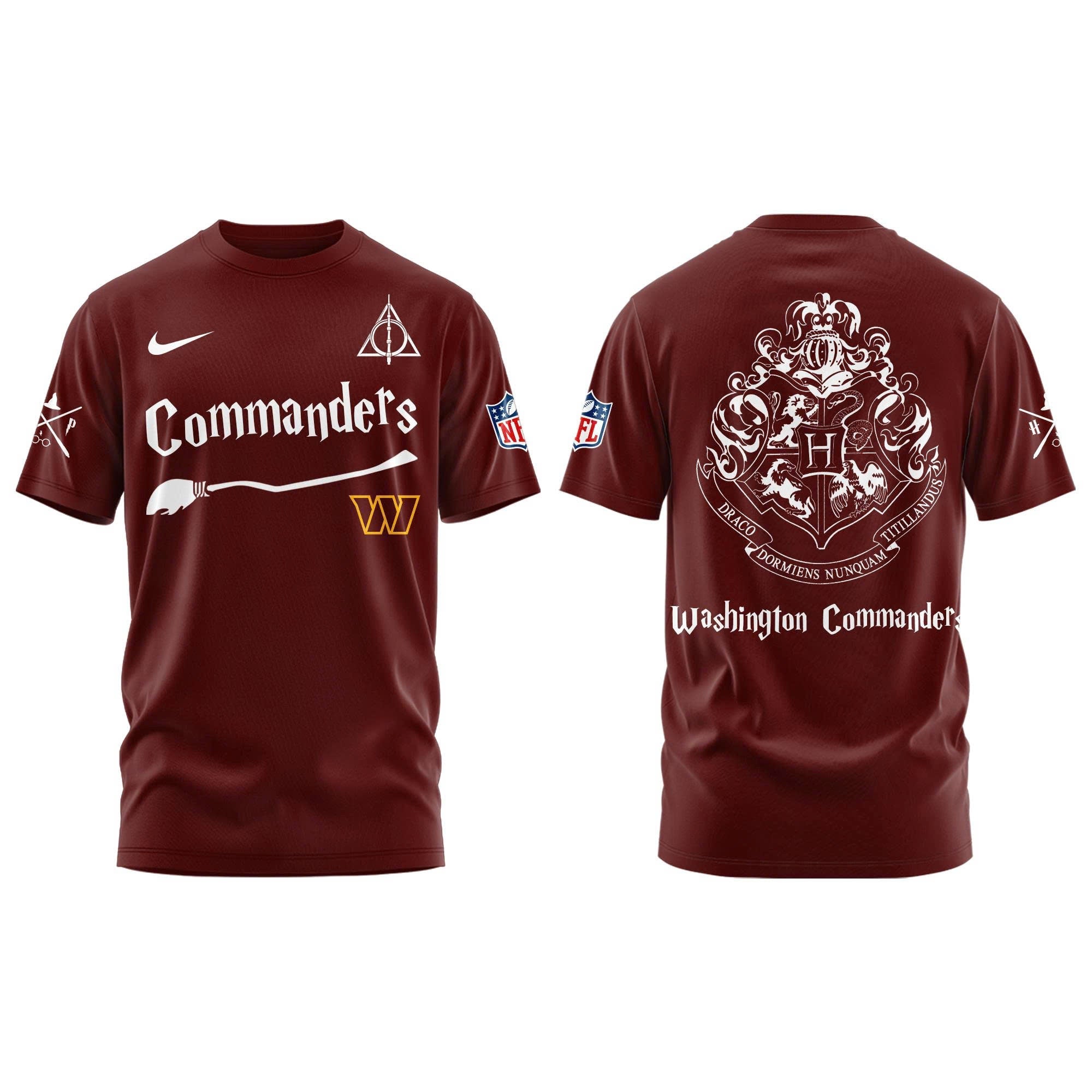Washington Commanders Harry Potter Combo Tshirt | Jogger | Cap