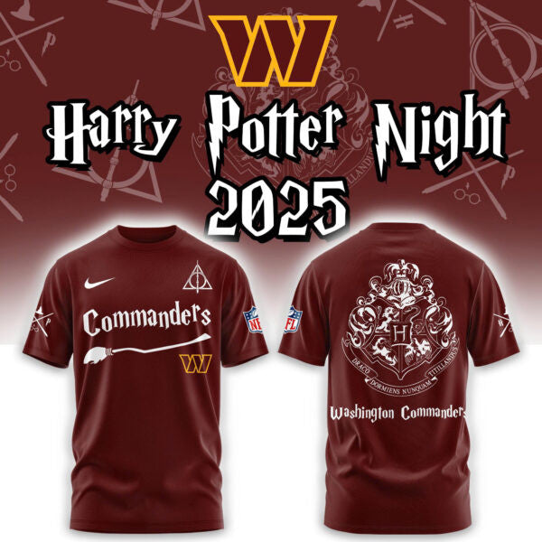 Washington Commanders Harry Potter Combo Tshirt | Jogger | Cap