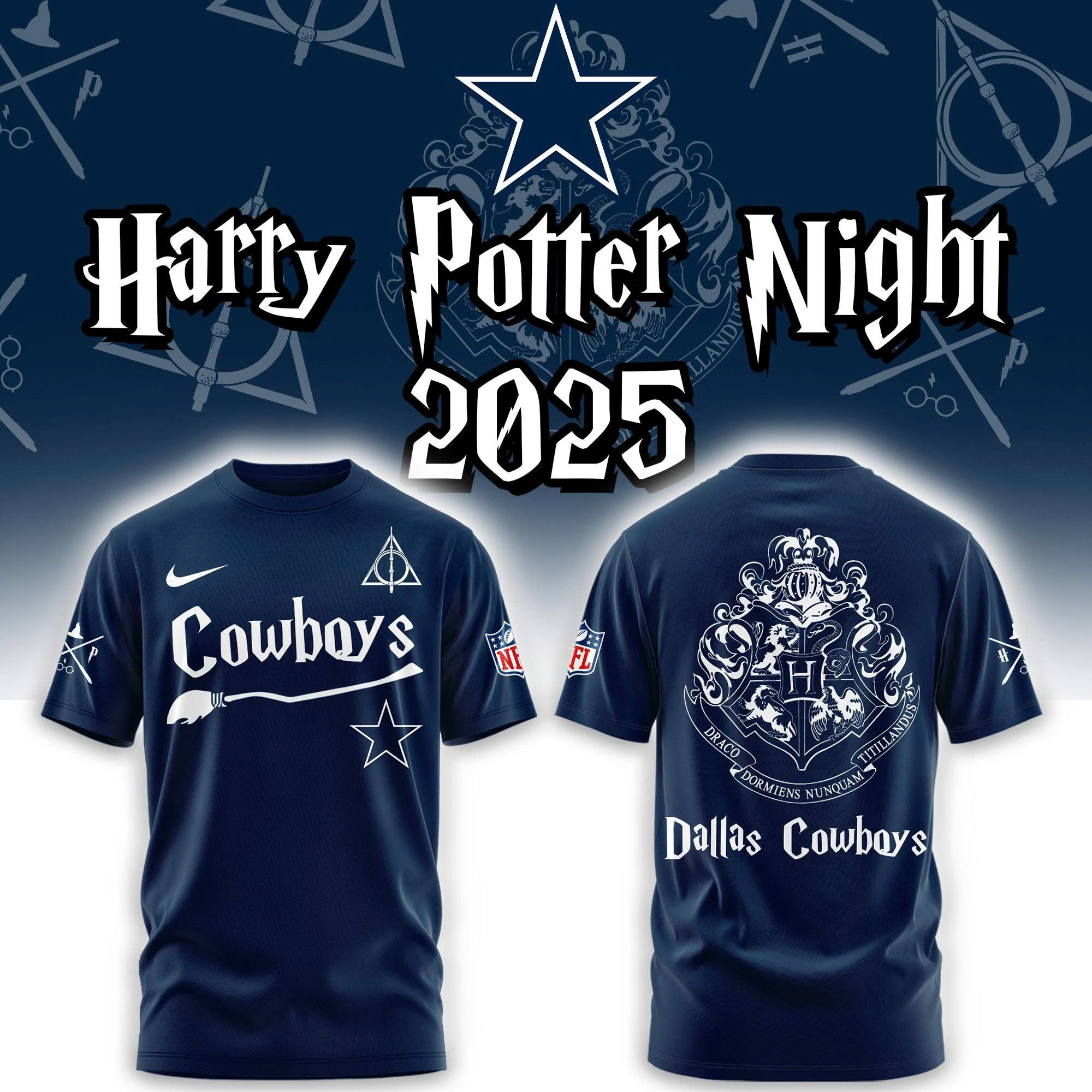 Dallas Cowboys Harry Potter Combo Tshirt | Jogger | Cap