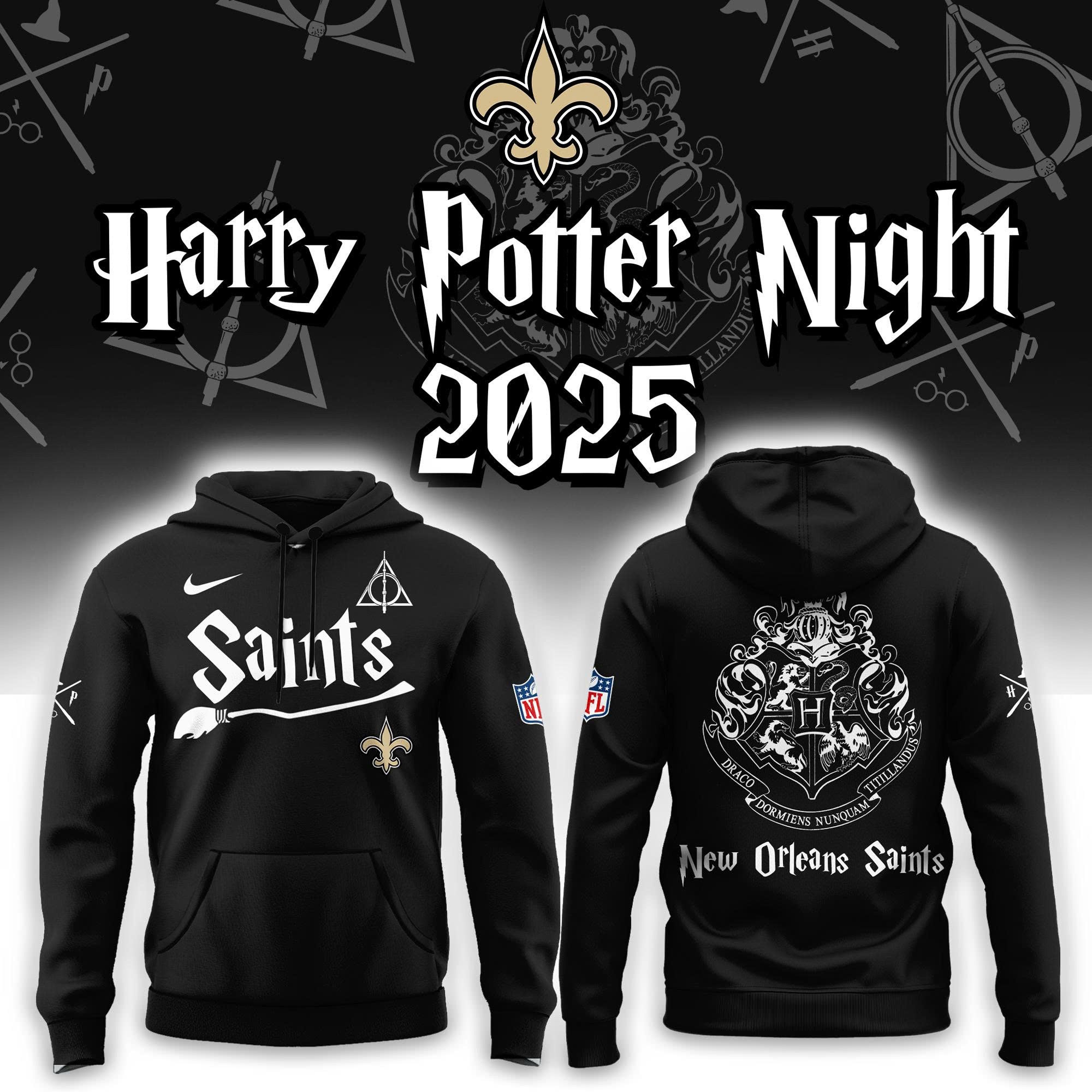 New Orleans Saints Harry Potter Hoodie | Jogger | Cap
