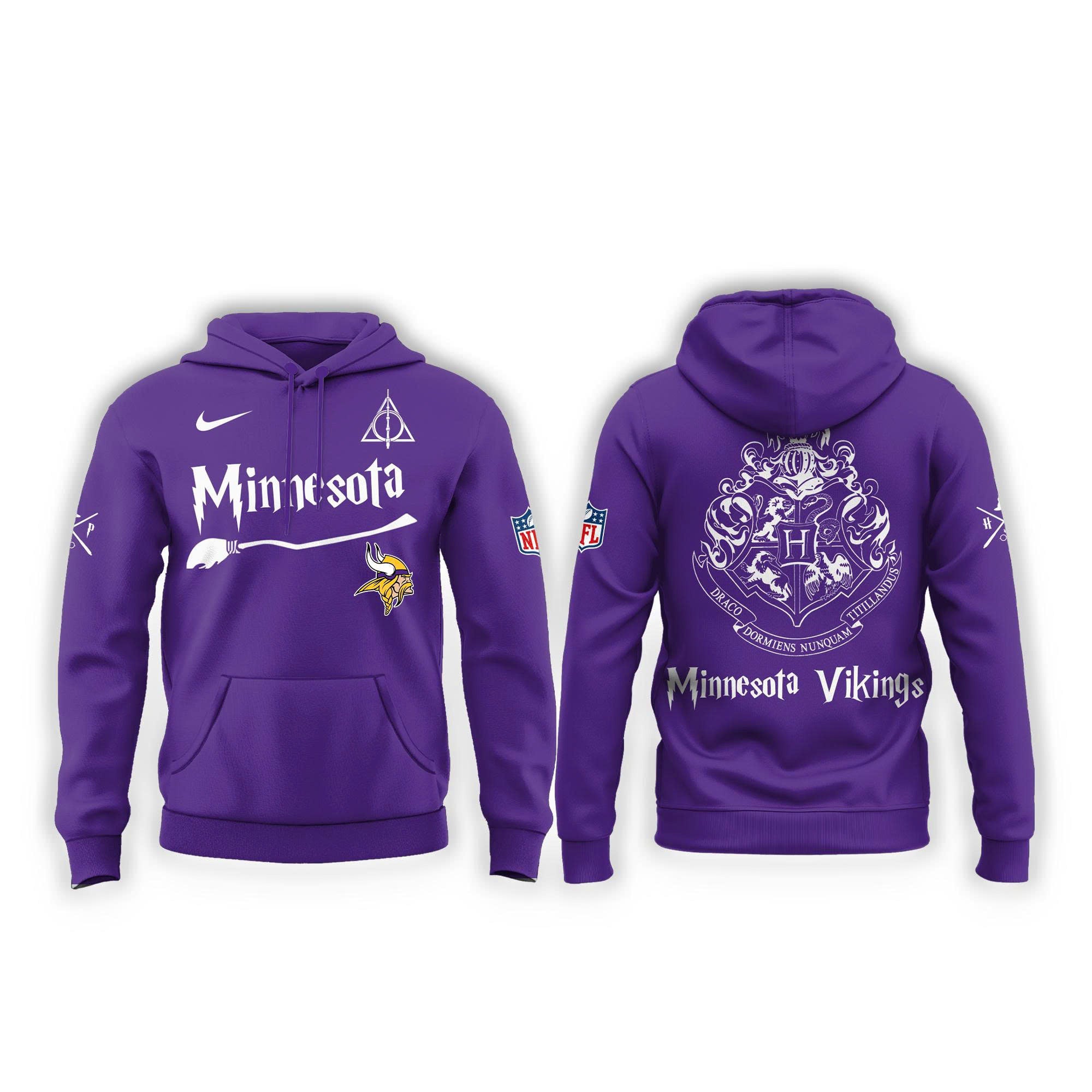 Minnesota Vikings Harry Potter Hoodie | Jogger | Cap