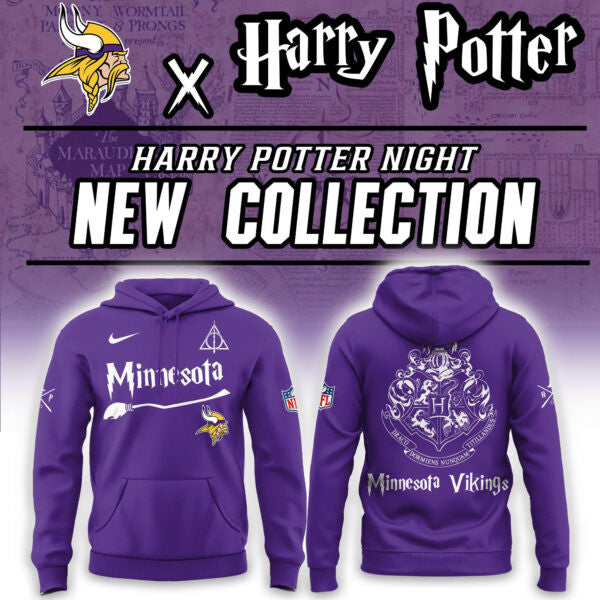 Minnesota Vikings Harry Potter Hoodie | Jogger | Cap
