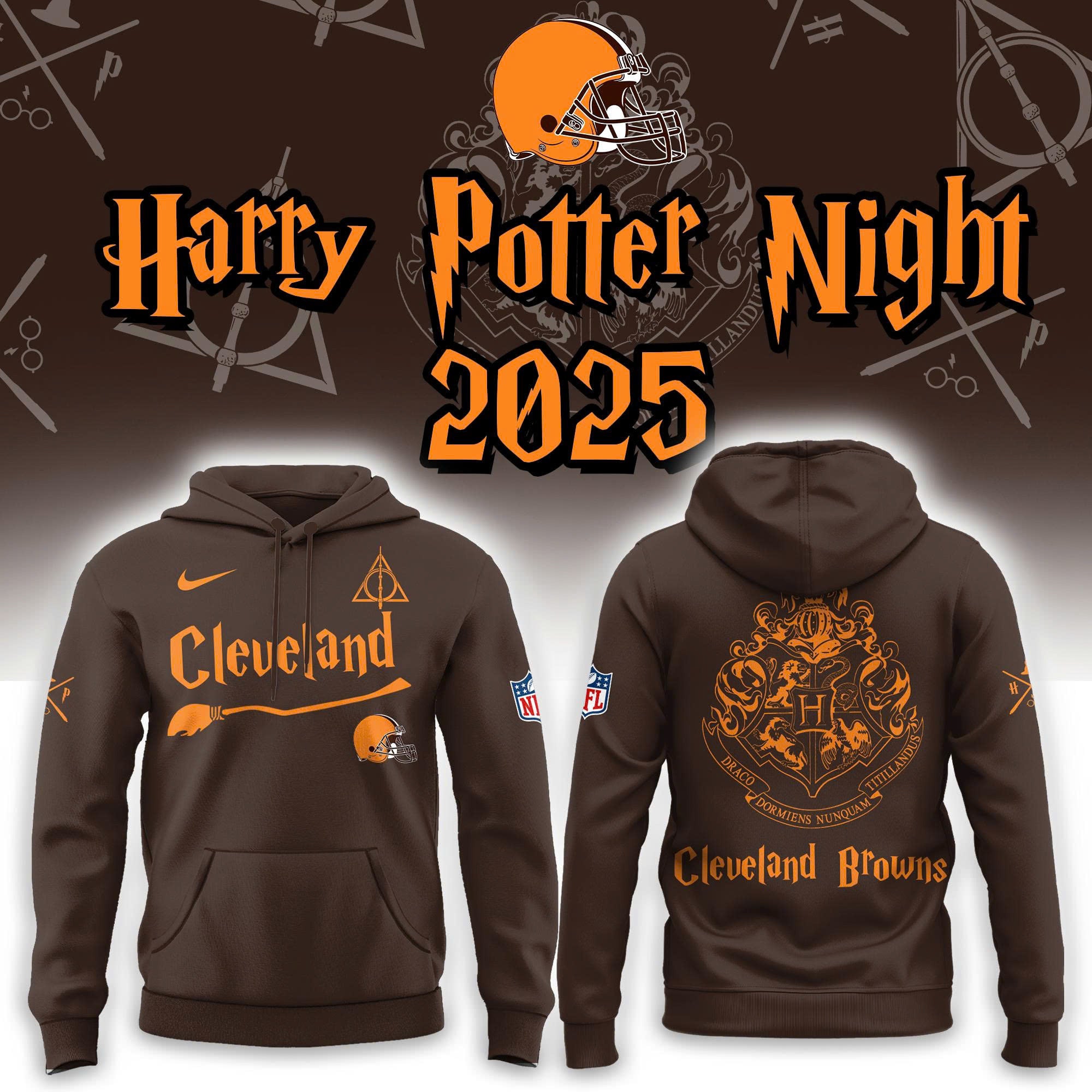 Cleveland Browns Harry Potter Hoodie | Jogger | Cap