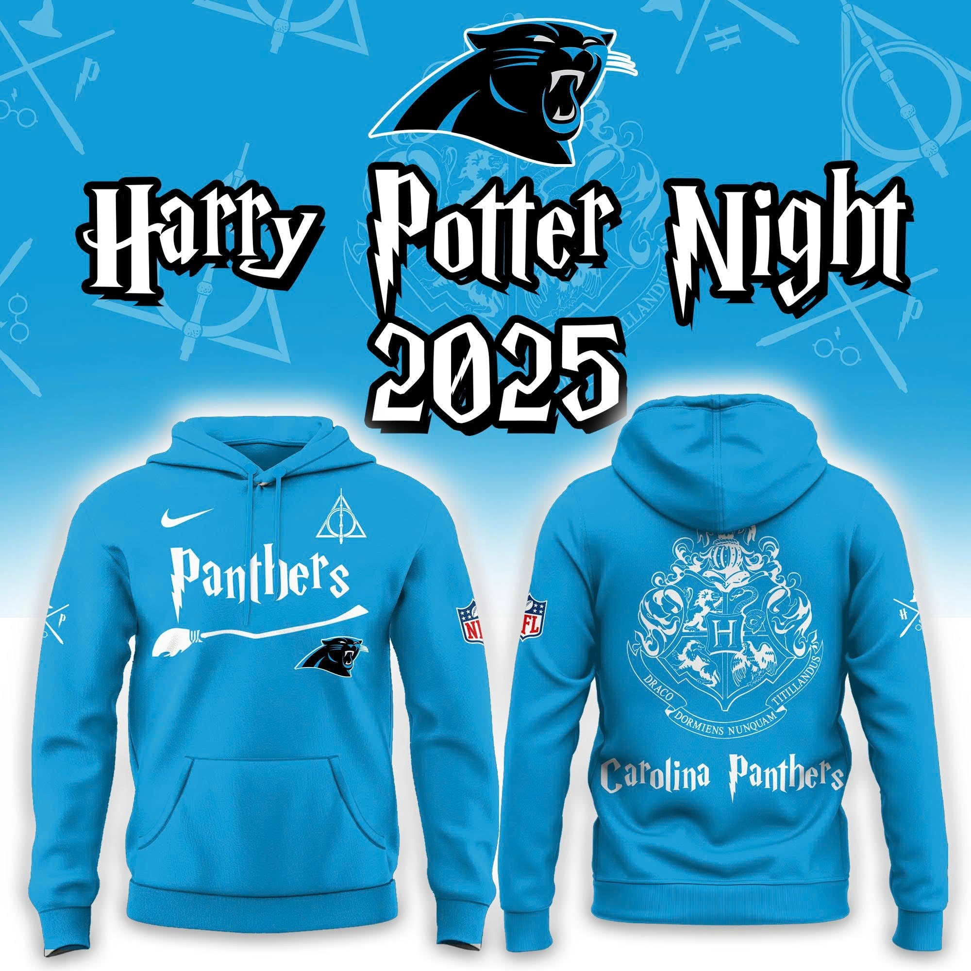 Carolina Panthers Harry Potter Hoodie | Jogger | Cap