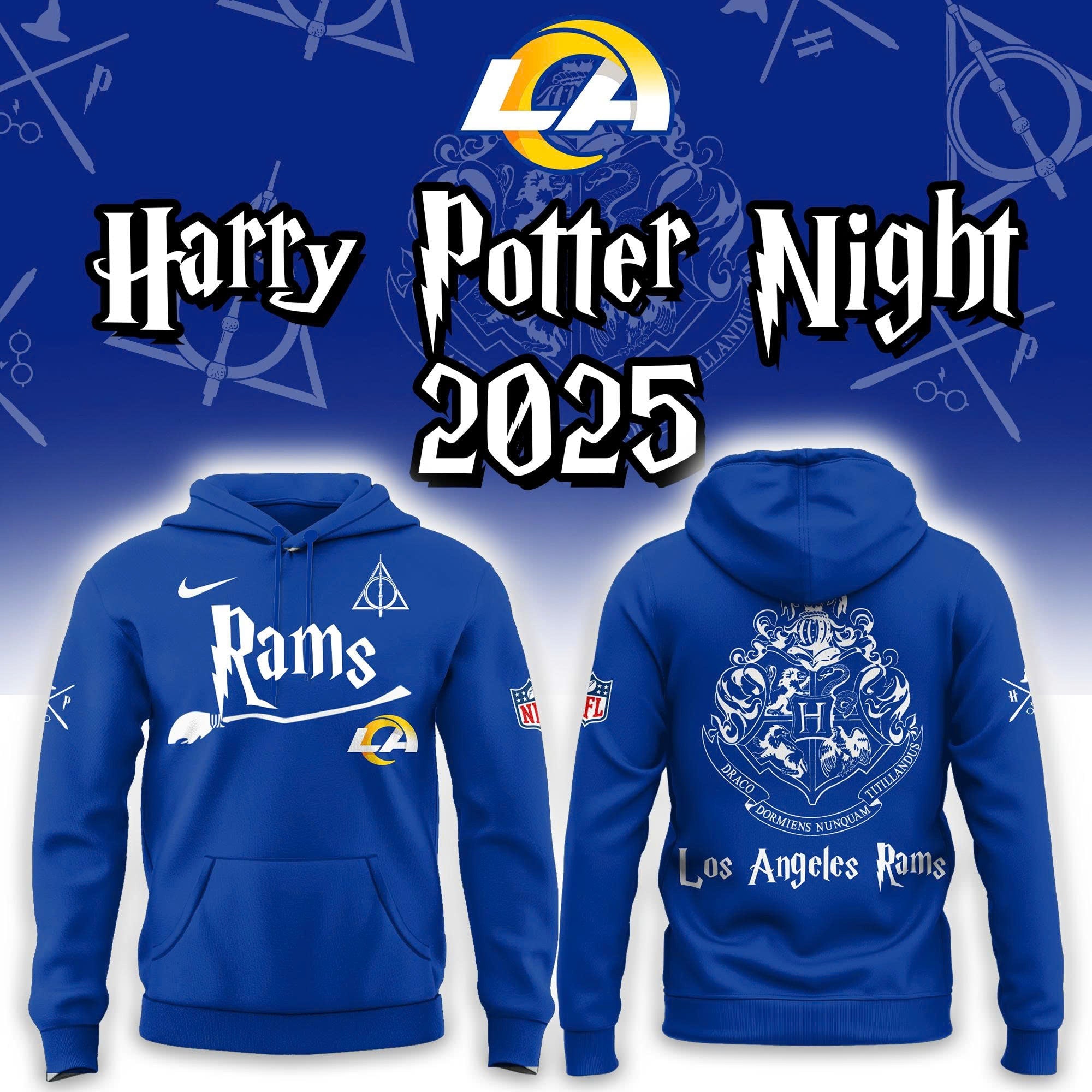Los Angeles Rams Harry Potter Hoodie | Jogger | Cap