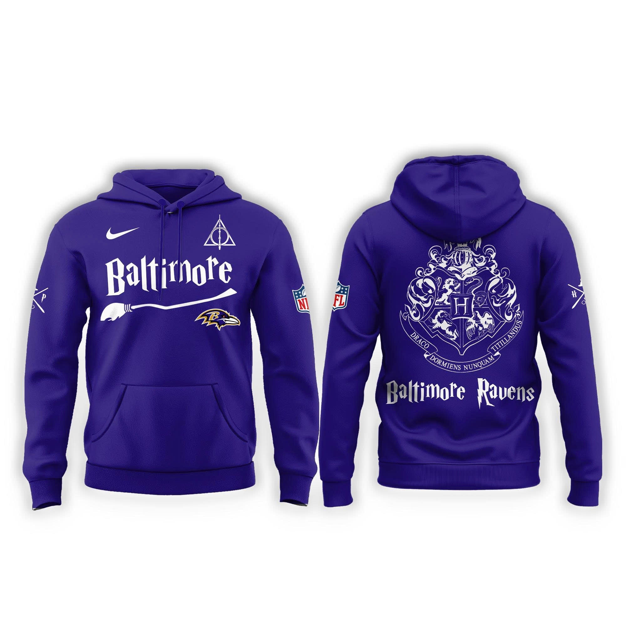 Baltimore Ravens Harry Potter Hoodie | Jogger | Cap