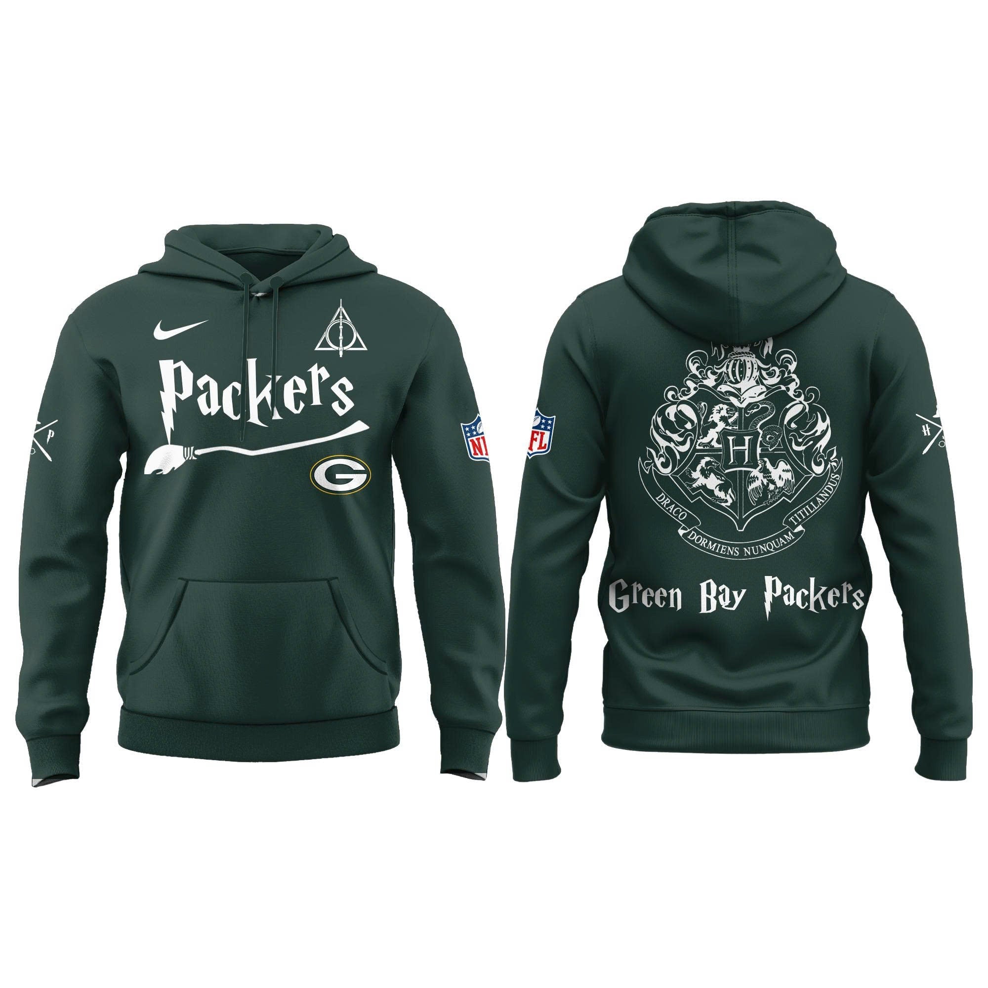 Green Bay Packers Harry Potter Hoodie | Jogger | Cap