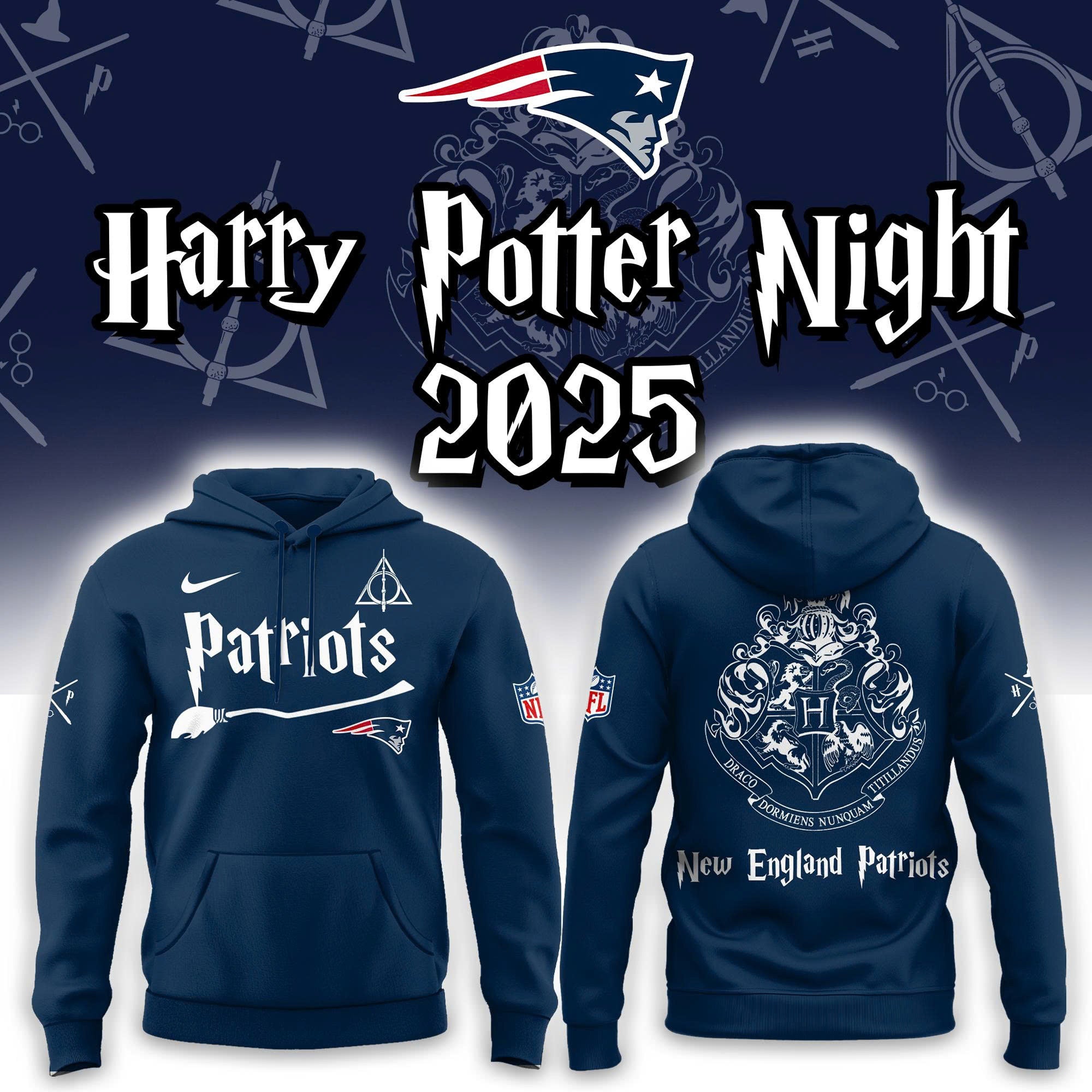 New England Patriots Harry Potter Hoodie | Jogger | Cap
