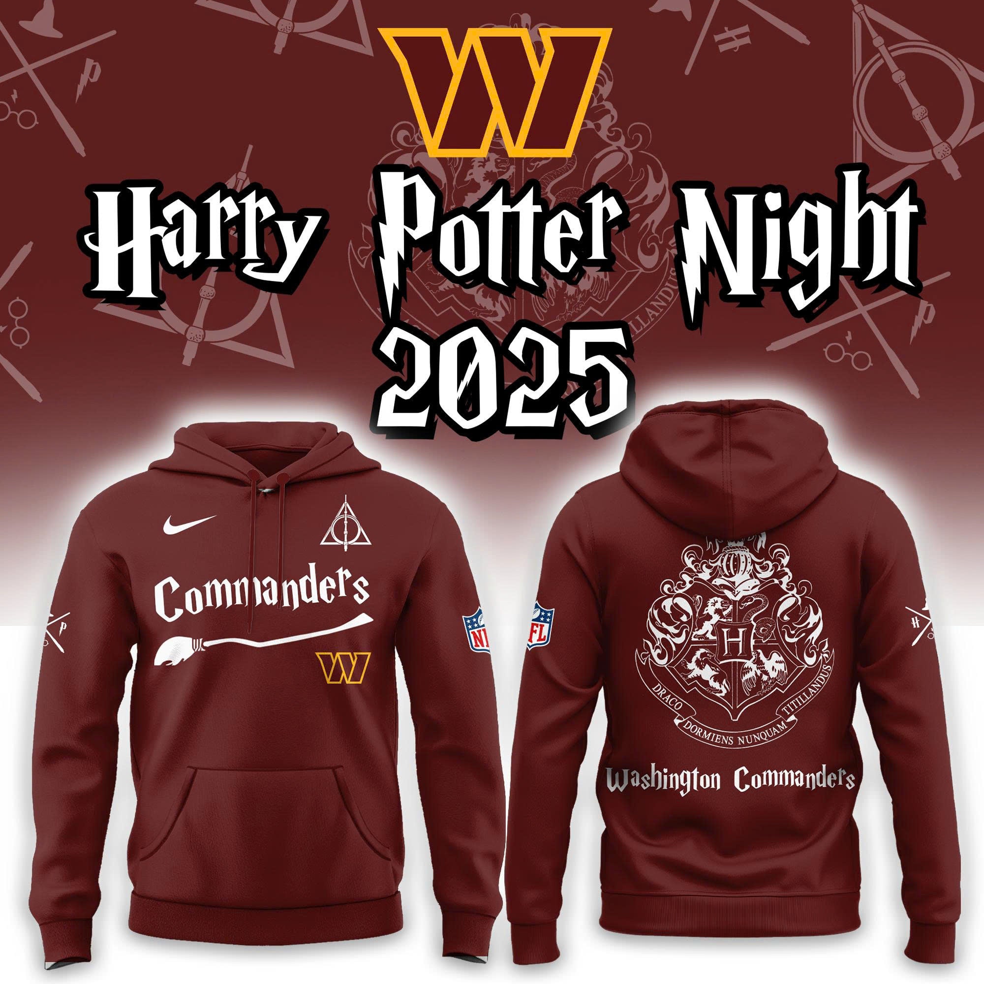 Washington Commanders Harry Potter Hoodie | Jogger | Cap