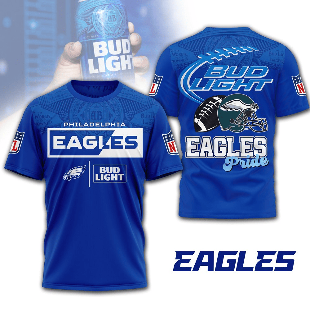 PE Premium NFL x Bud Light 3D T-shirt