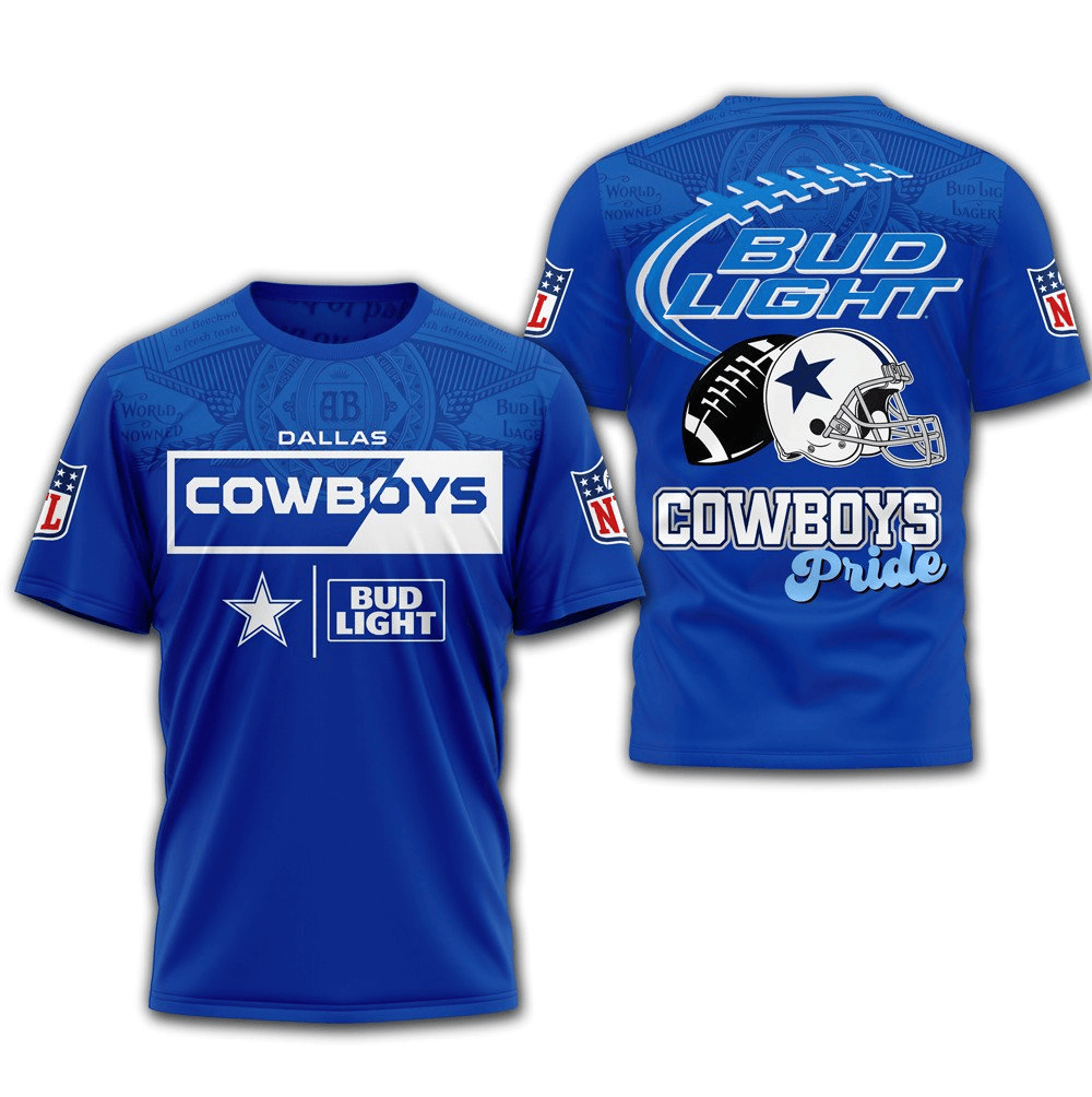 DC Premium NFL x Bud Light 3D T-shirt