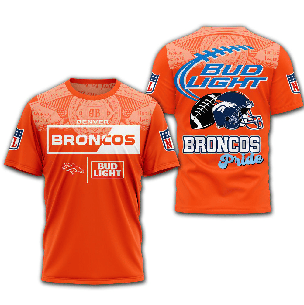 DB Premium NFL x Bud Light 3D T-shirt