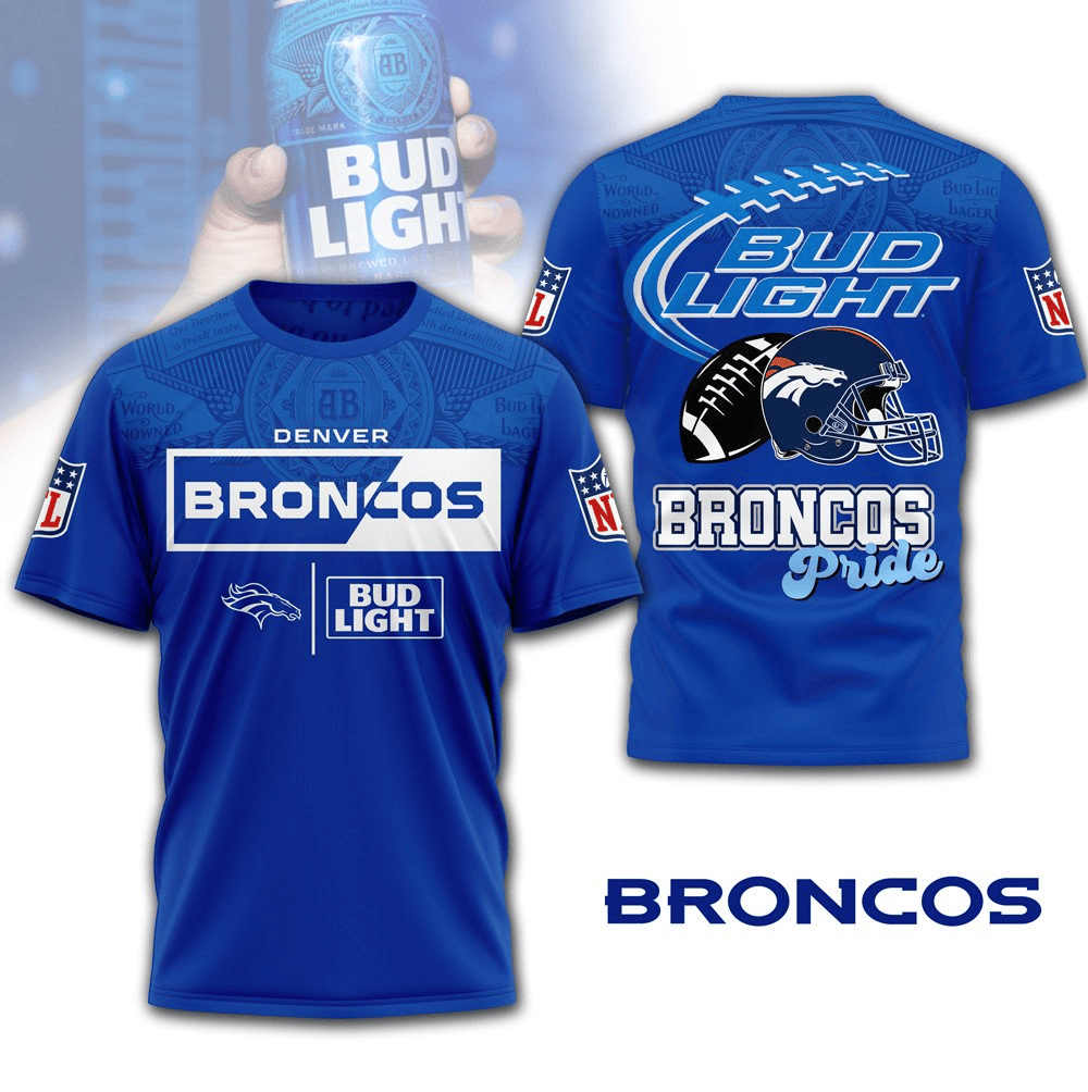 DB Premium NFL x Bud Light 3D T-shirt