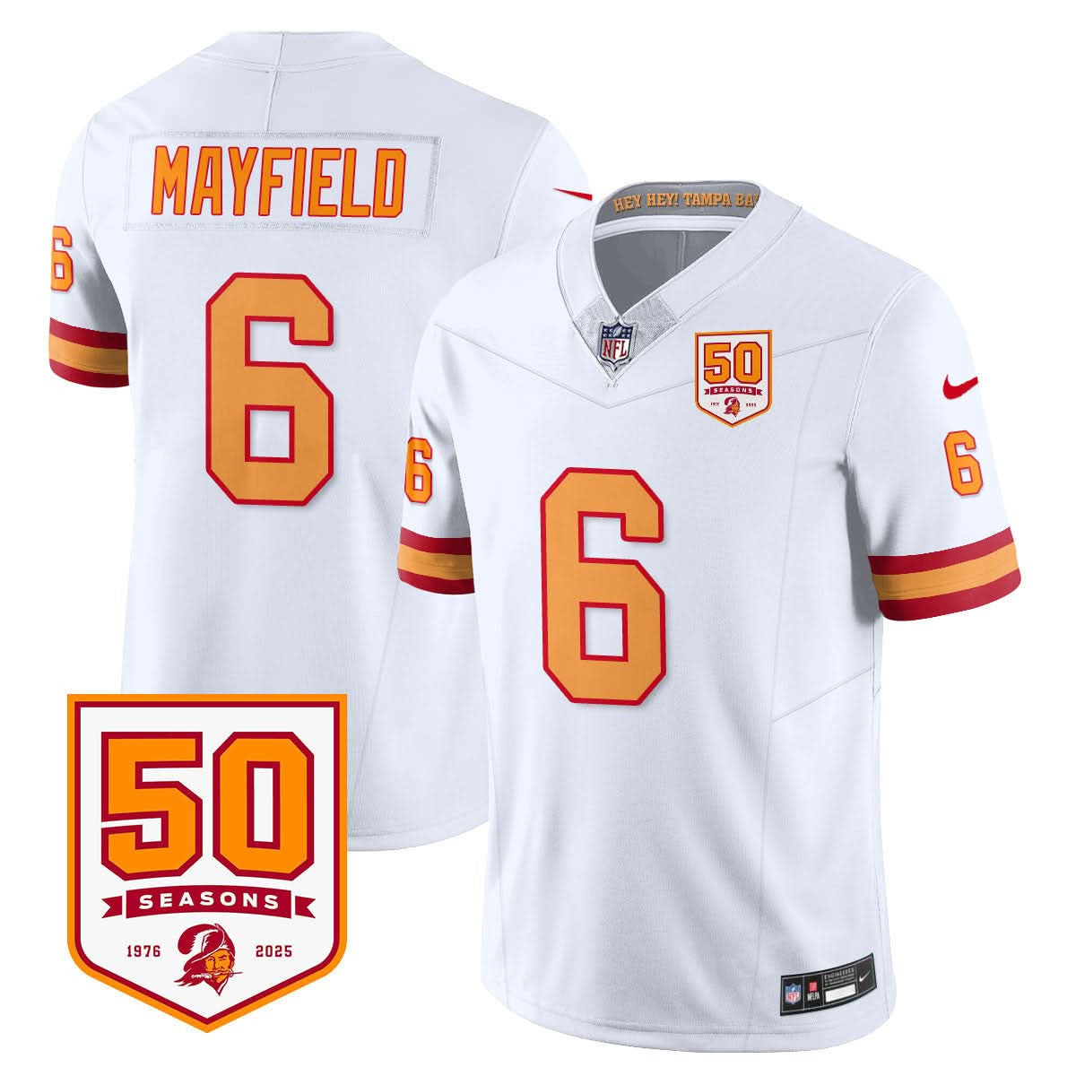 Tampa Bay Buccaneers '76 Vapor Limited Jersey - All Stitched