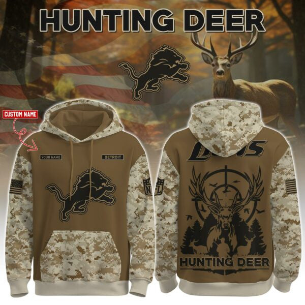 DET-Hunting Deer Hoodie Limited Edions