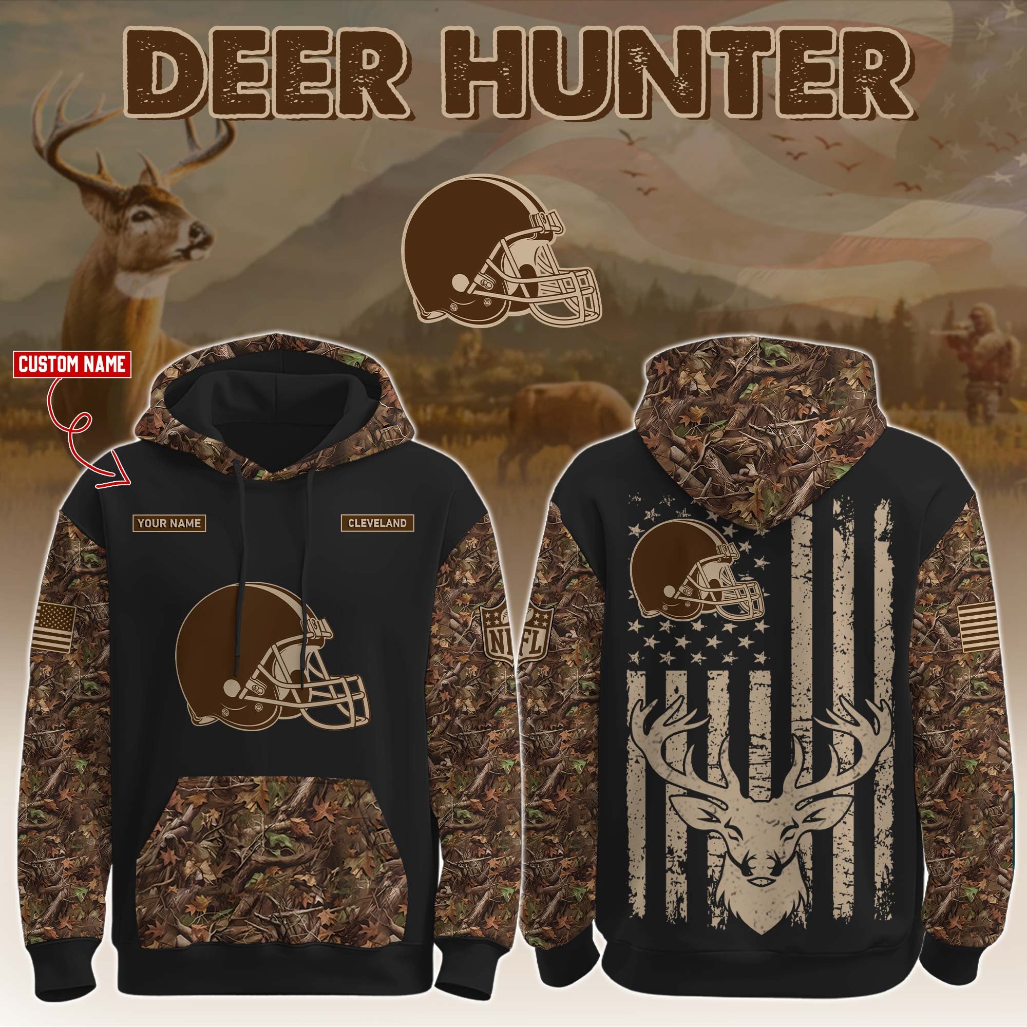 CLE-Hunting Limited Editions Hoodie Ver 2