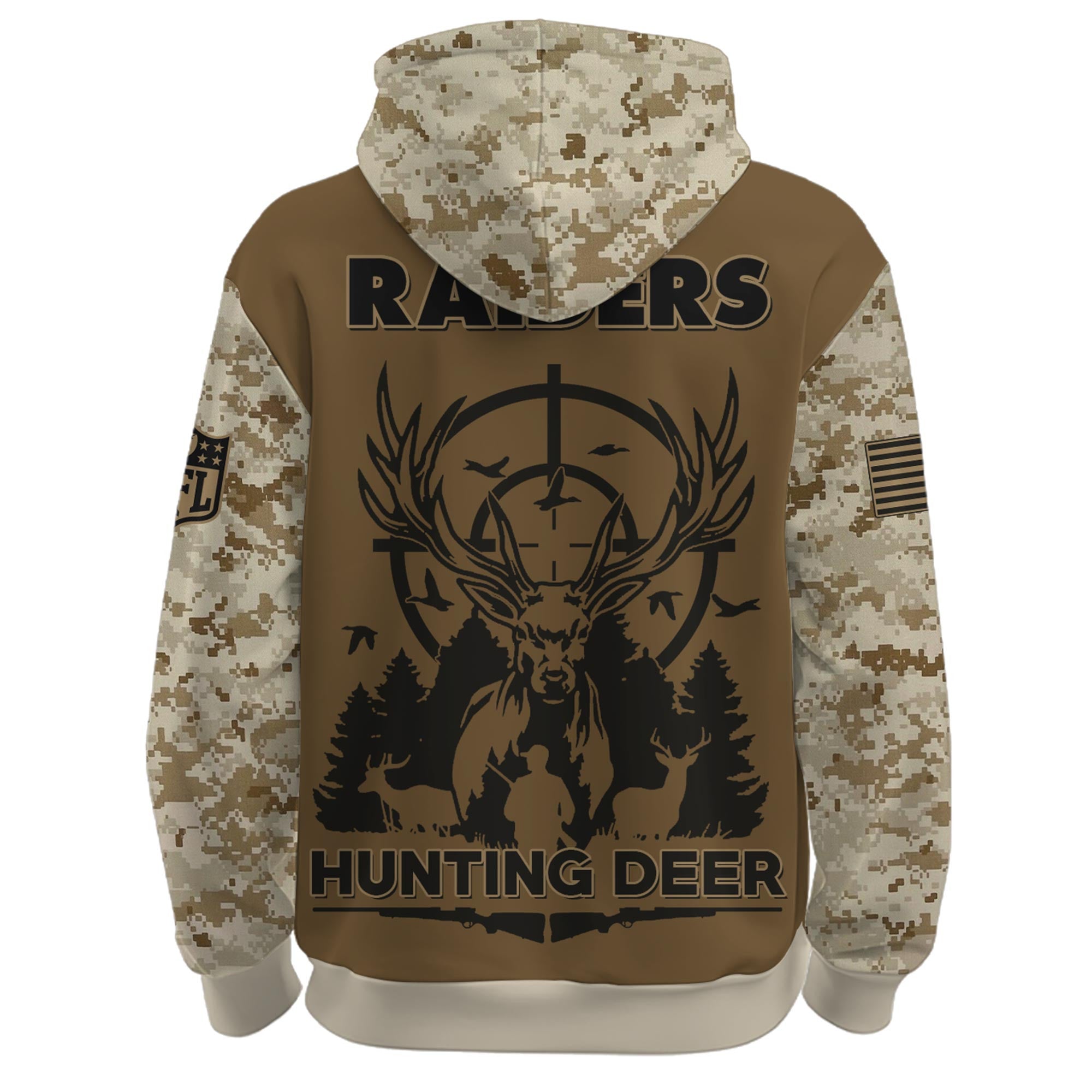LV-Hunting Deer Hoodie Limited Edions