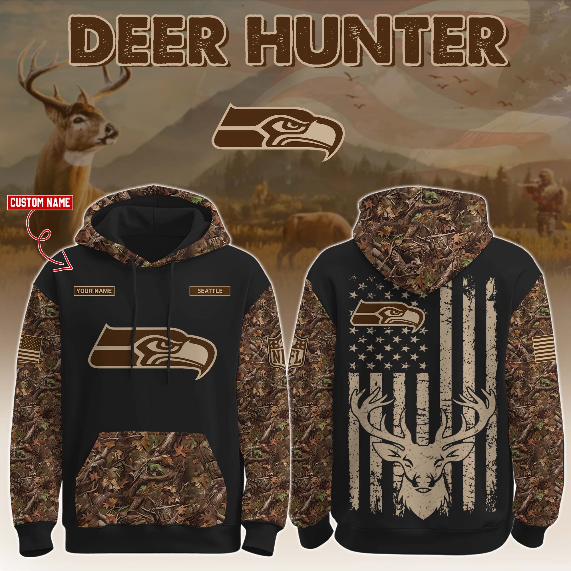SEA-Hunting Limited Editions Hoodie Ver 2