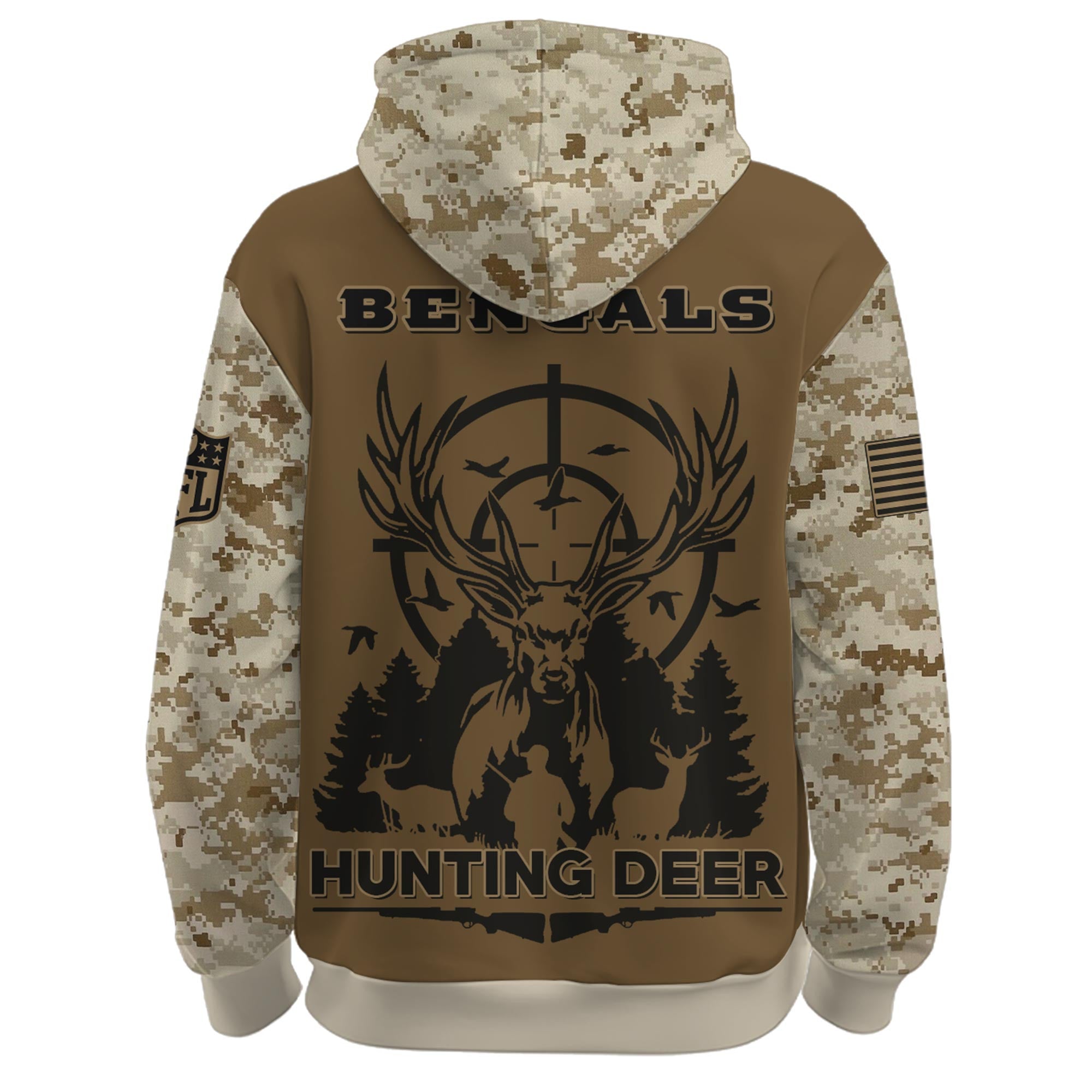 CIN-Hunting Deer Hoodie Limited Edions