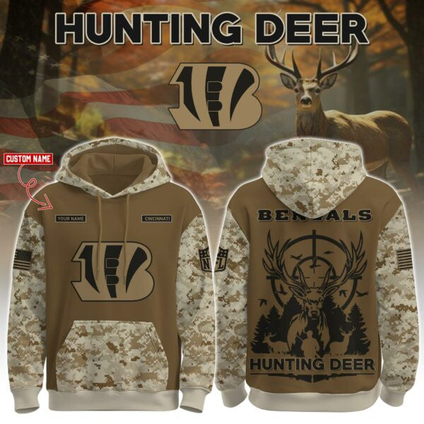 CIN-Hunting Deer Hoodie Limited Edions