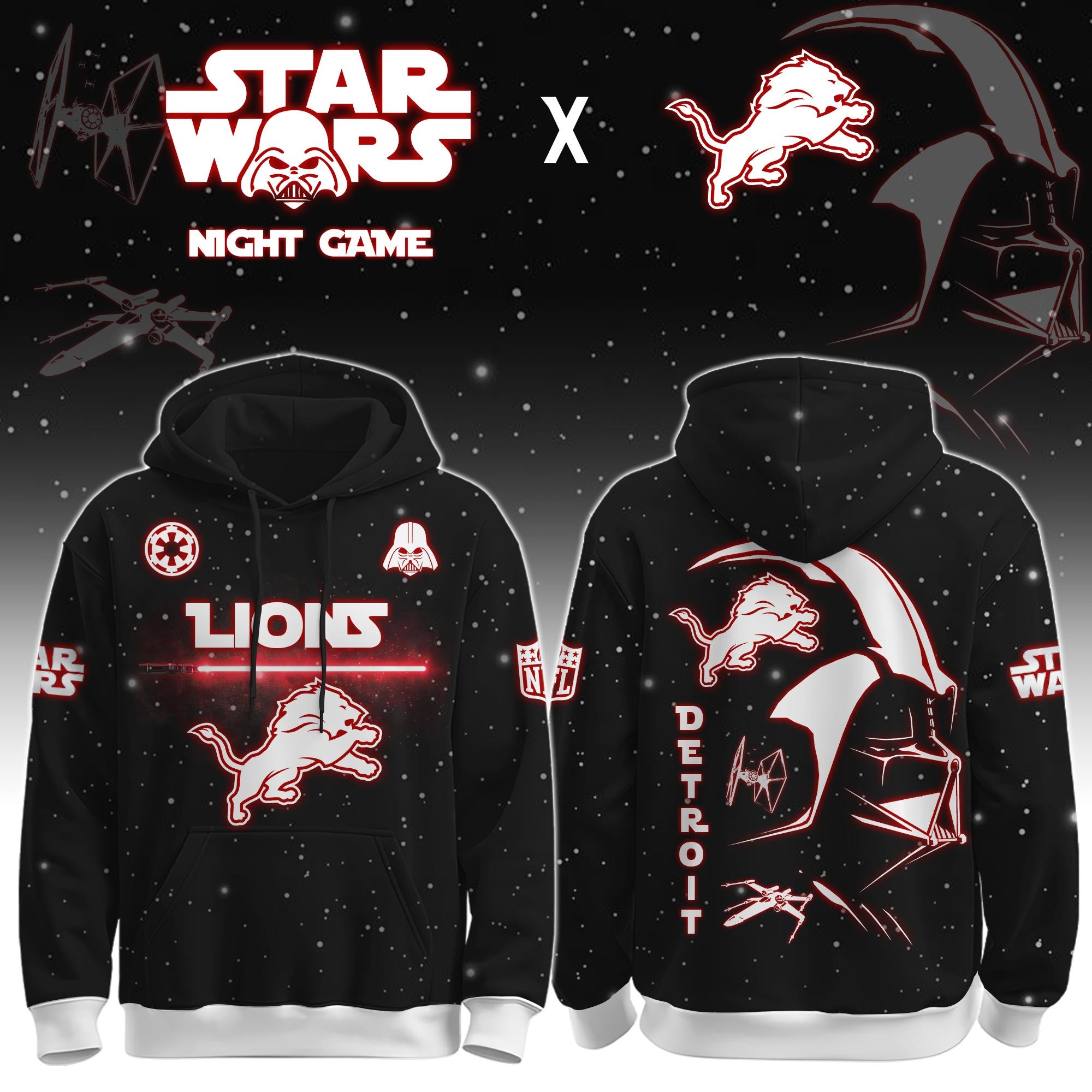 DET-Star war Limited Editions Hoodie