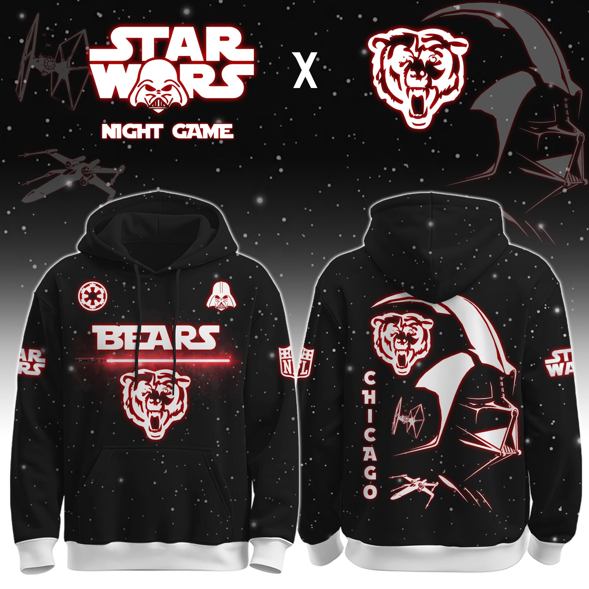 CHI-Star war Limited Editions Hoodie
