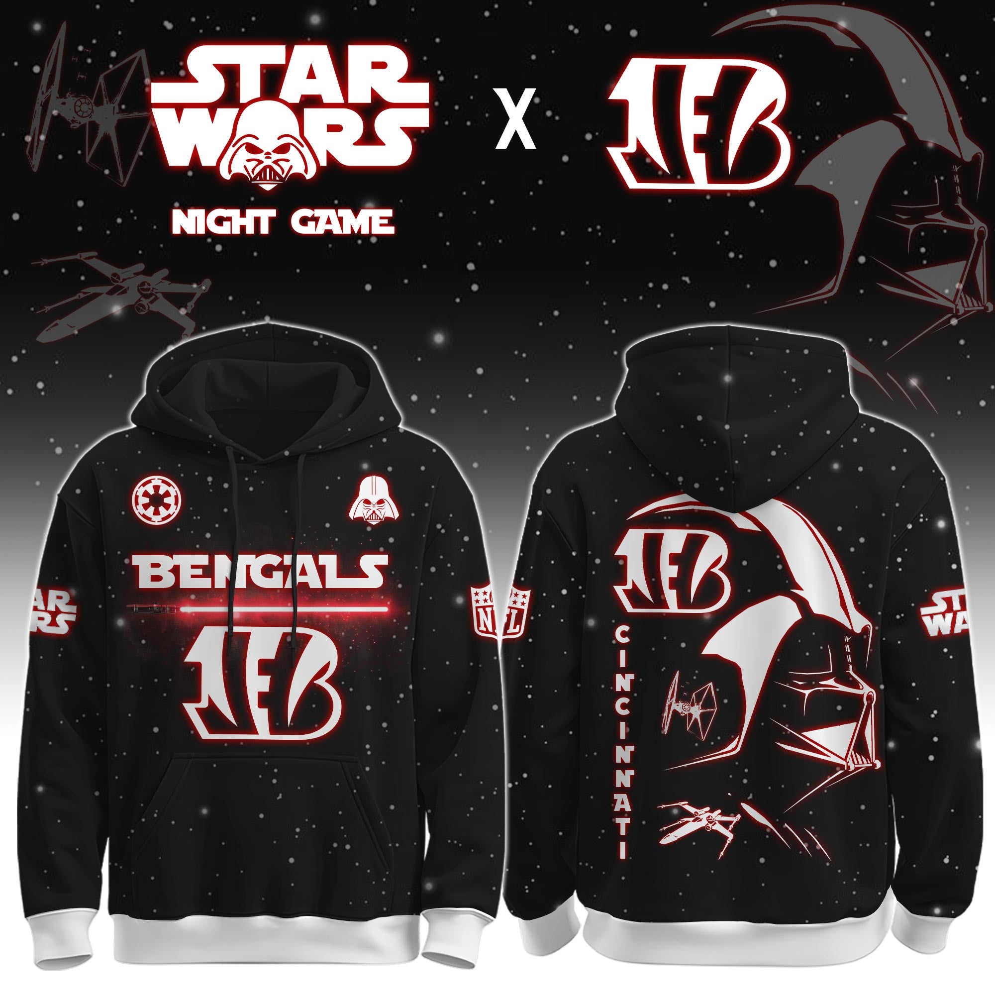CIN-Star war Limited Editions Hoodie